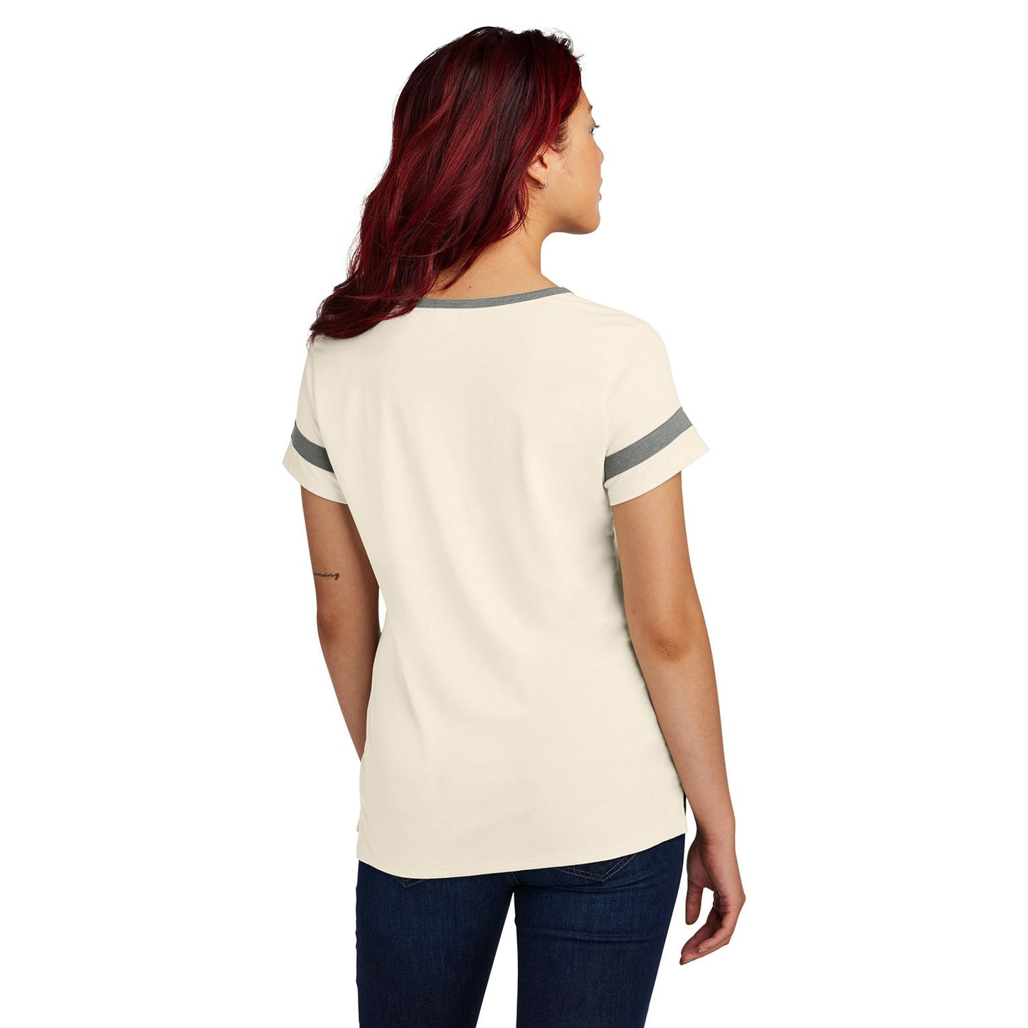 Black/Deep Red T-Shirts - Sport-Tek - Stylish Notch Tee