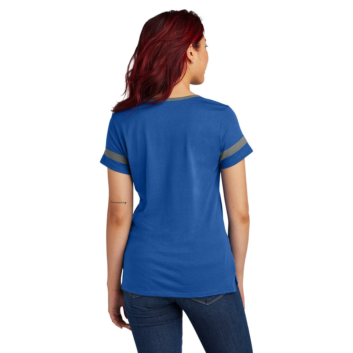 Black/Deep Red T-Shirts - Sport-Tek - Stylish Notch Tee