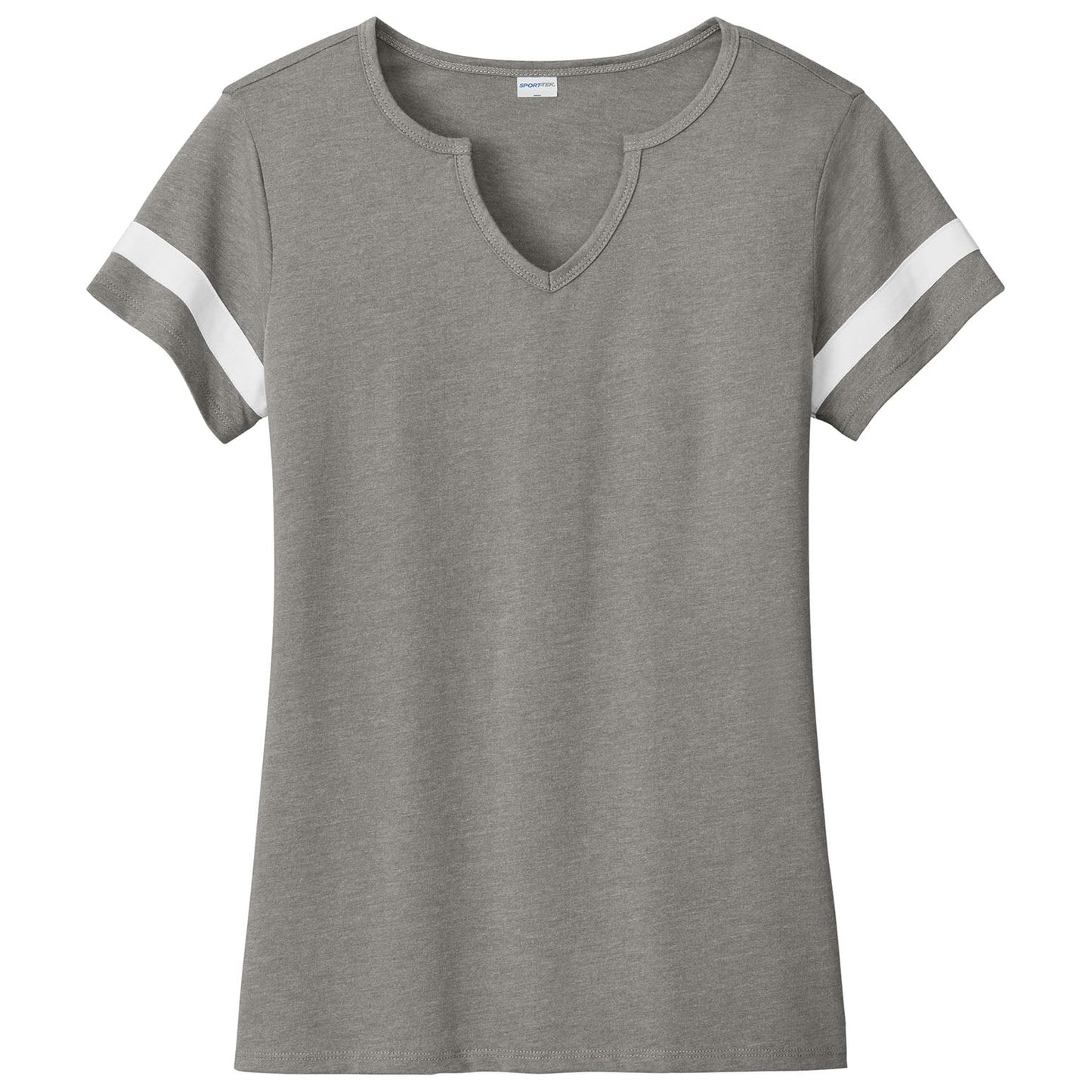 Black/Deep Red T-Shirts - Sport-Tek - Stylish Notch Tee