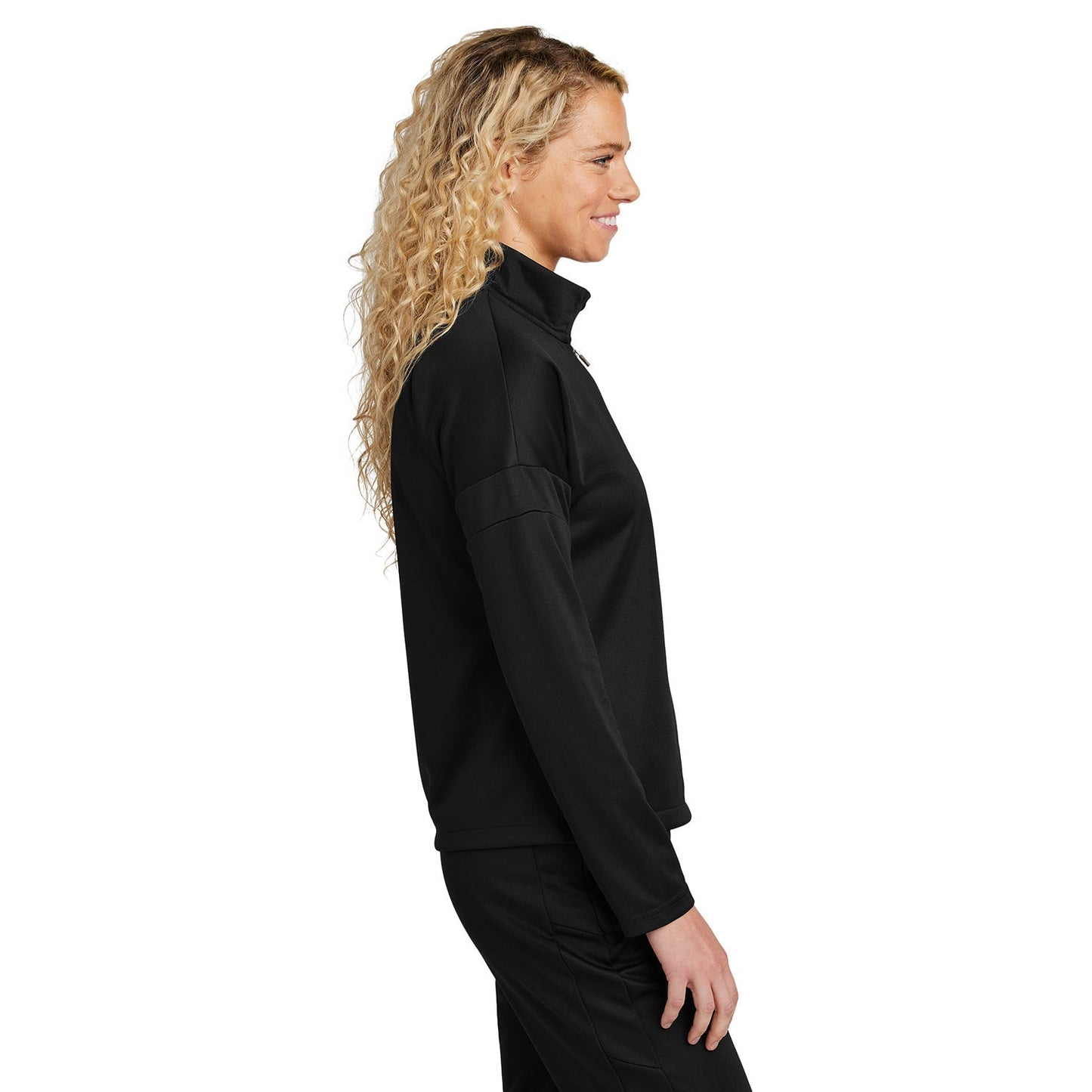Black Fleece Jacket - Sport-Tek - Moisture-Wicking