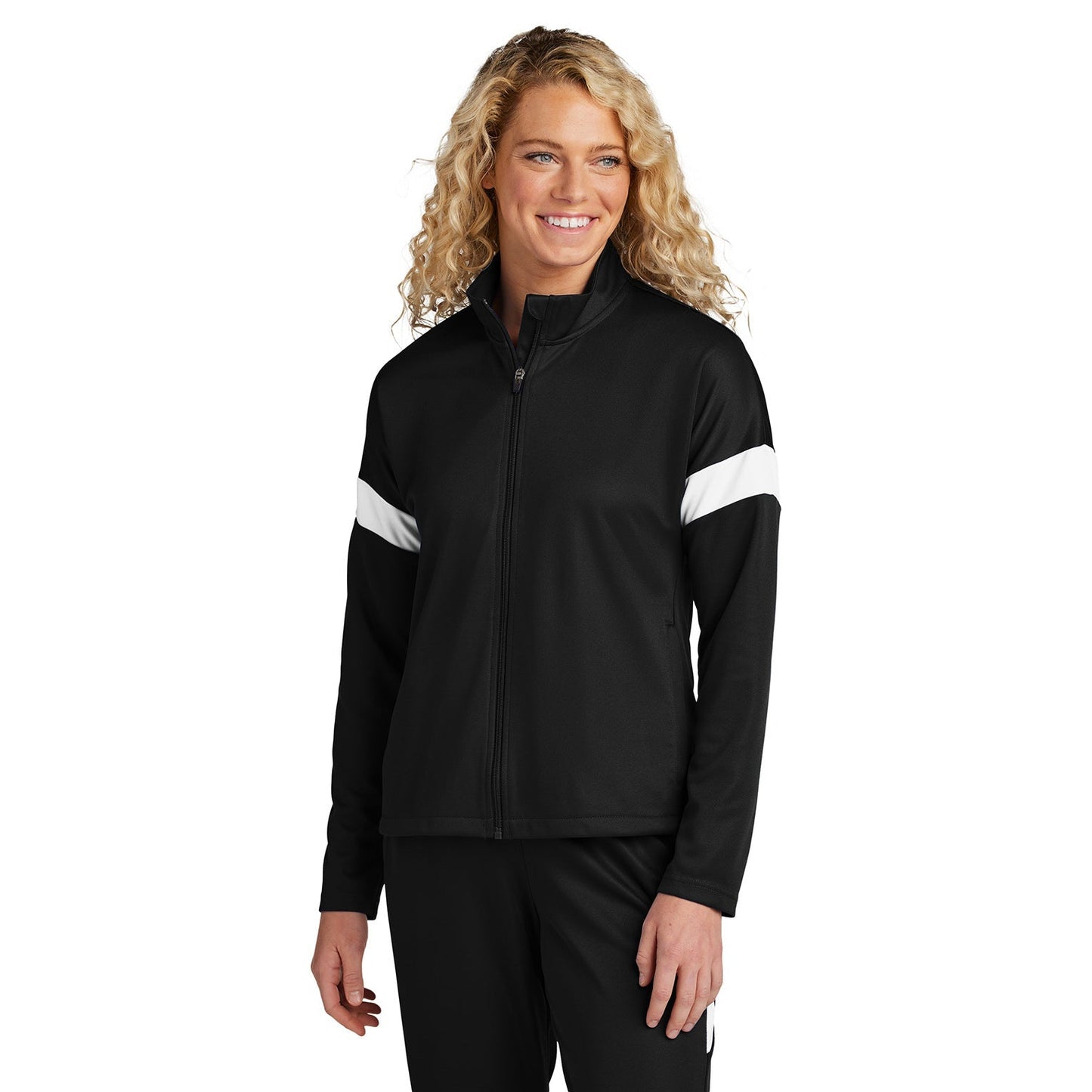 Black Fleece Jacket - Sport-Tek - Moisture-Wicking