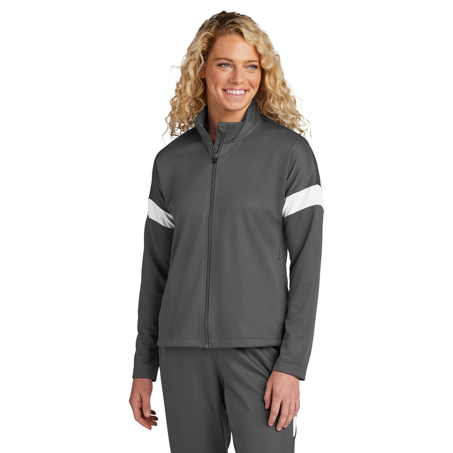 Black Fleece Jacket - Sport-Tek - Moisture-Wicking