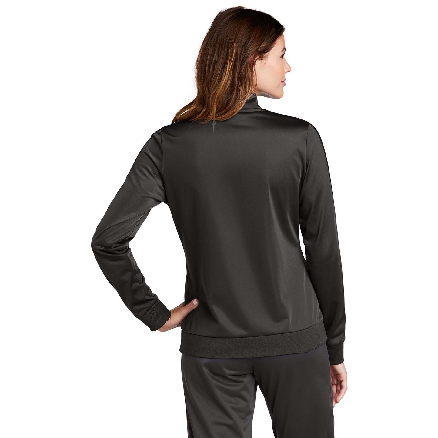 Black Tricot Jacket - Sport-Tek - Soft Fabric