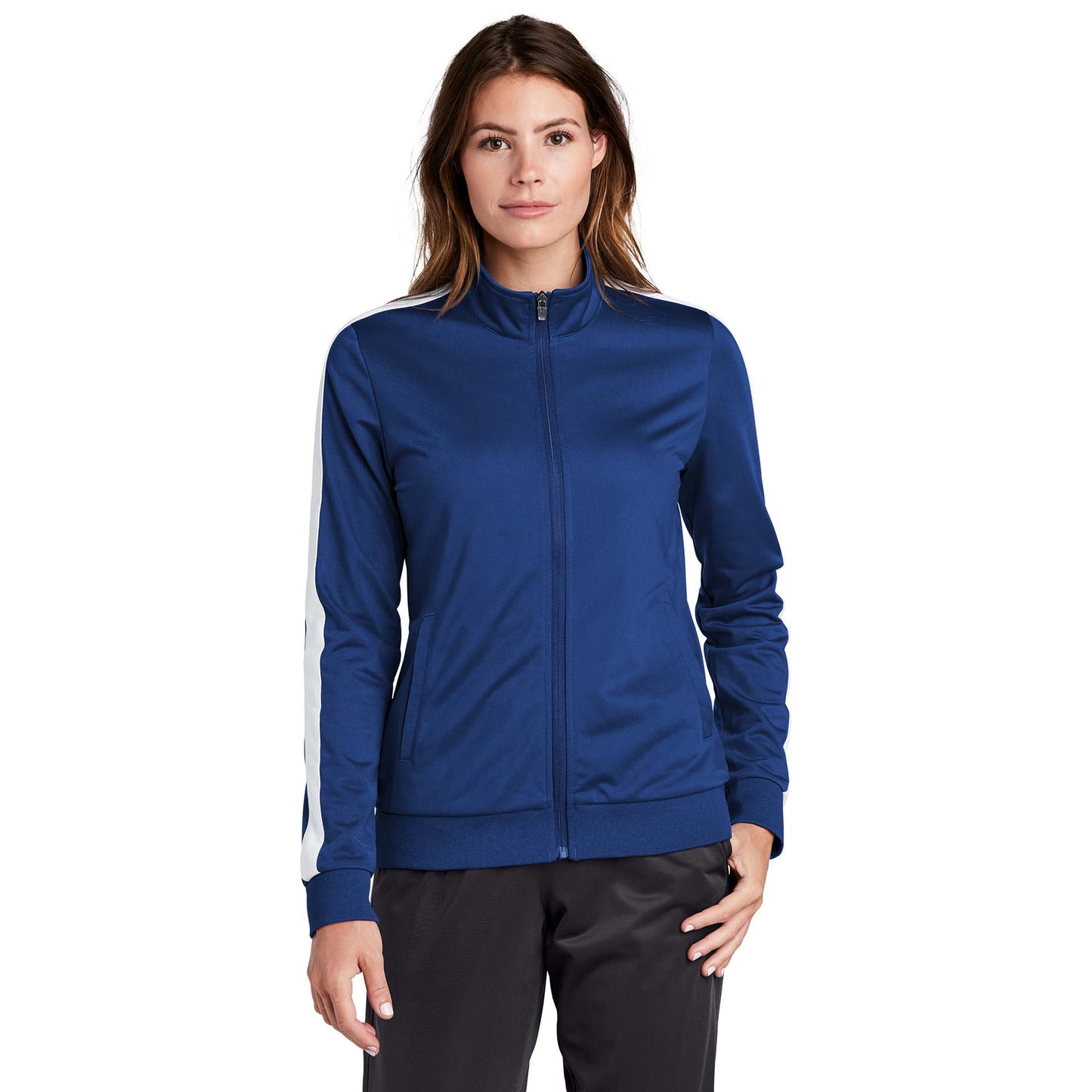 Black Tricot Jacket - Sport-Tek - Soft Fabric