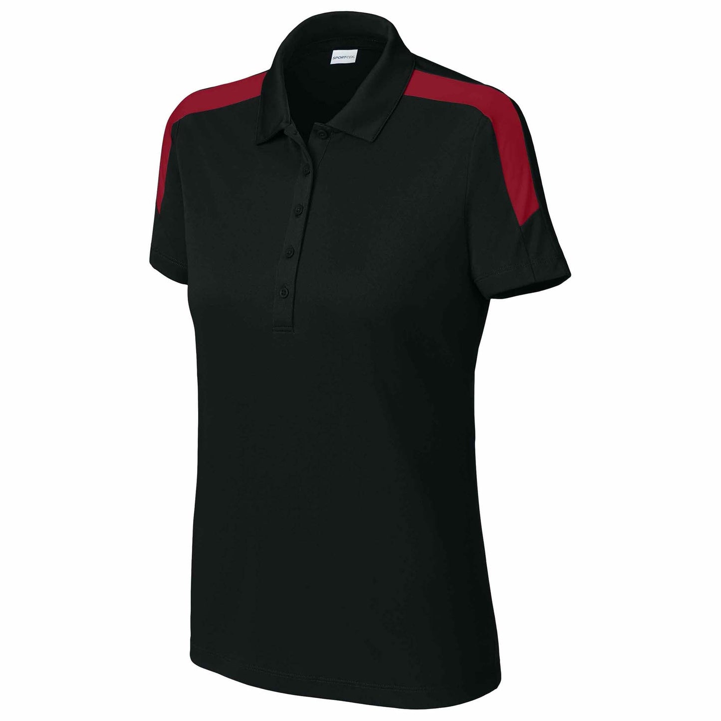 Black/Gold Polo Shirts - Sport-Tek - Moisture Wicking