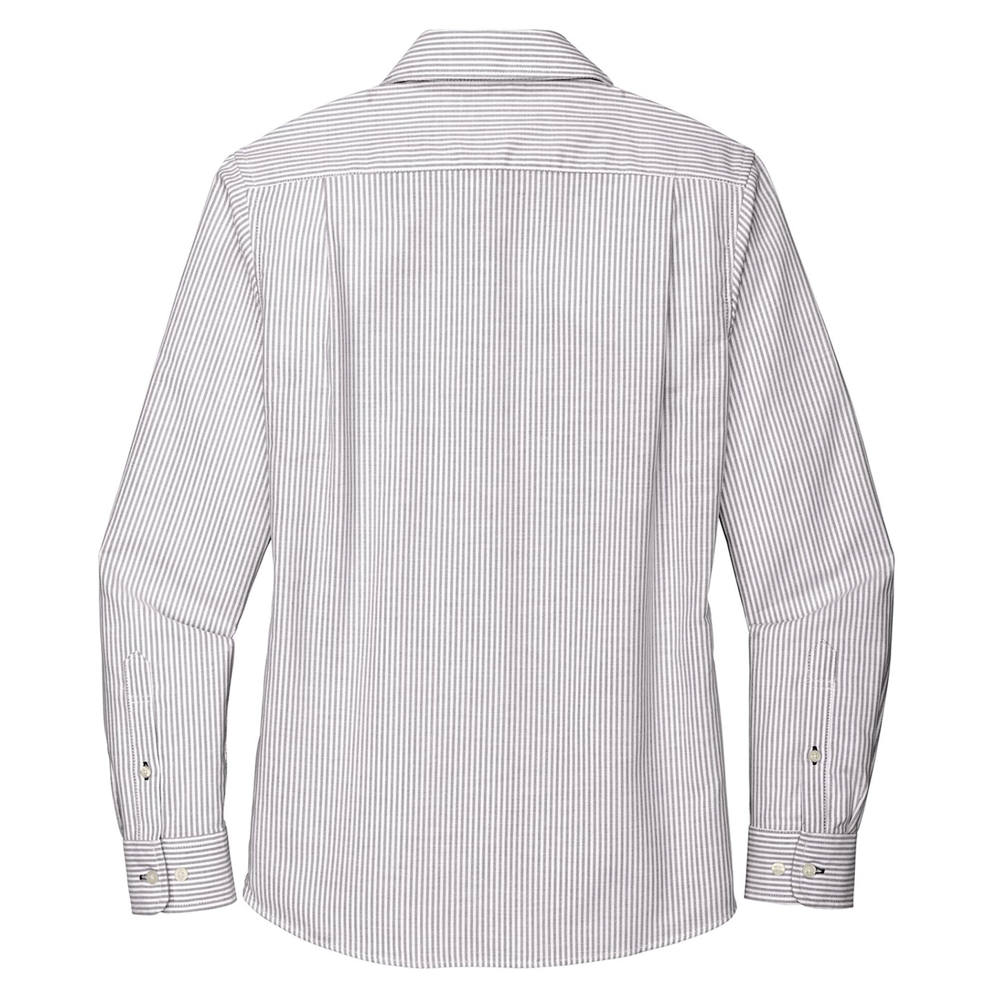 Black/White Button Up Shirt - Port Authority - Striped Design