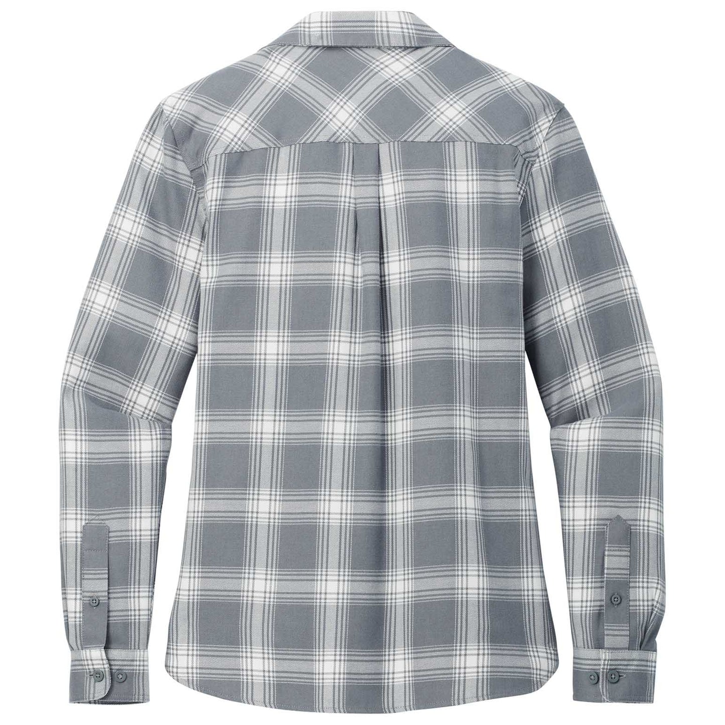 Grey/Black Buffalo Check Shirt - Port Authority - Stylish Fit