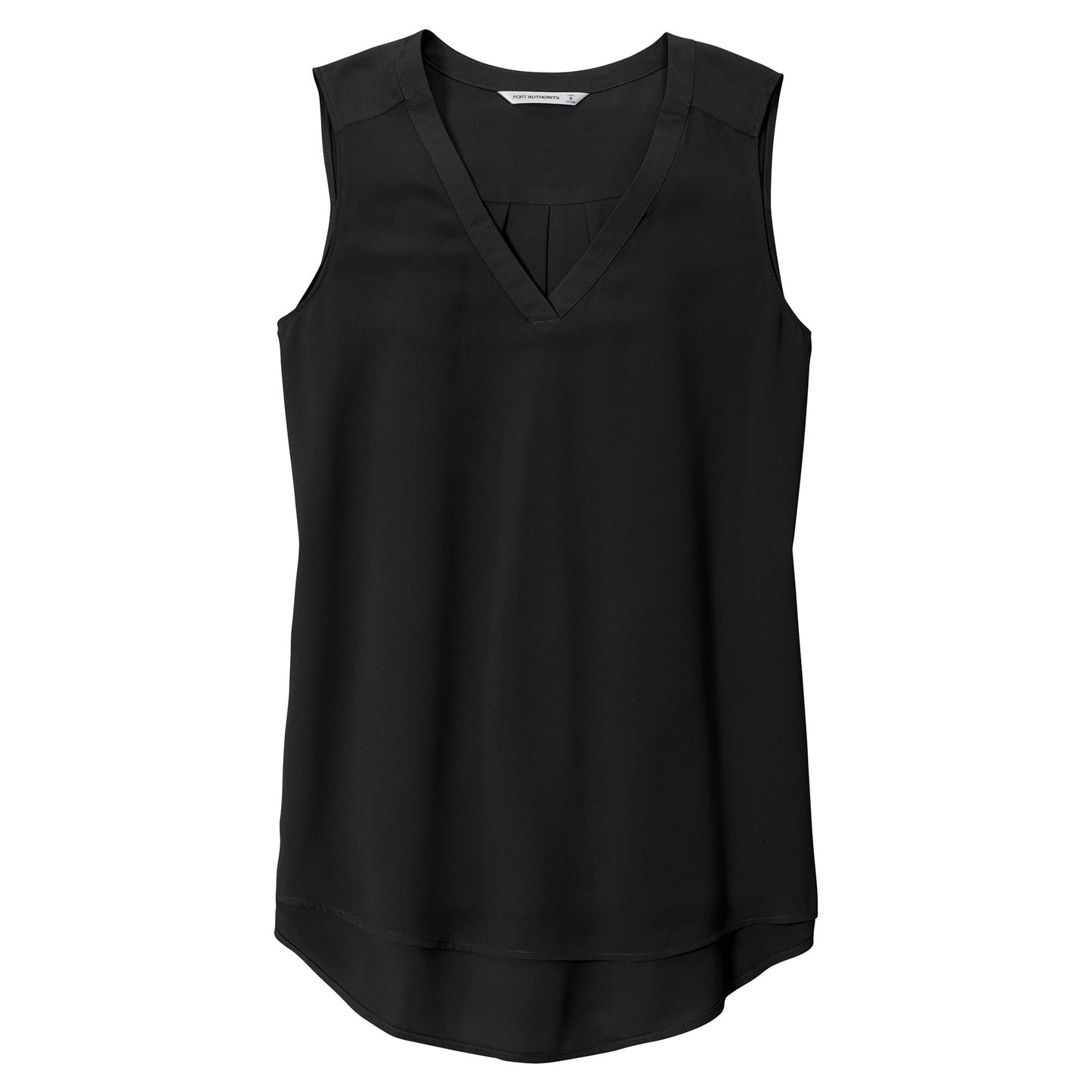 Black Blouses - Port Authority - Chic Crepe Blouse