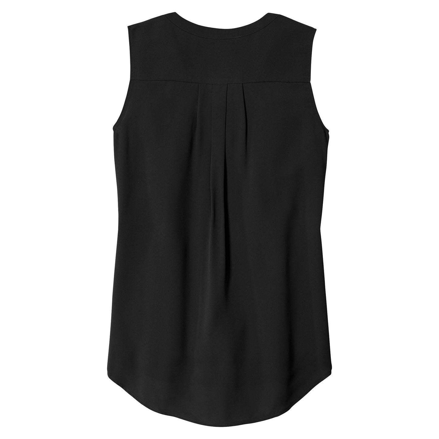 Black Blouses - Port Authority - Chic Crepe Blouse