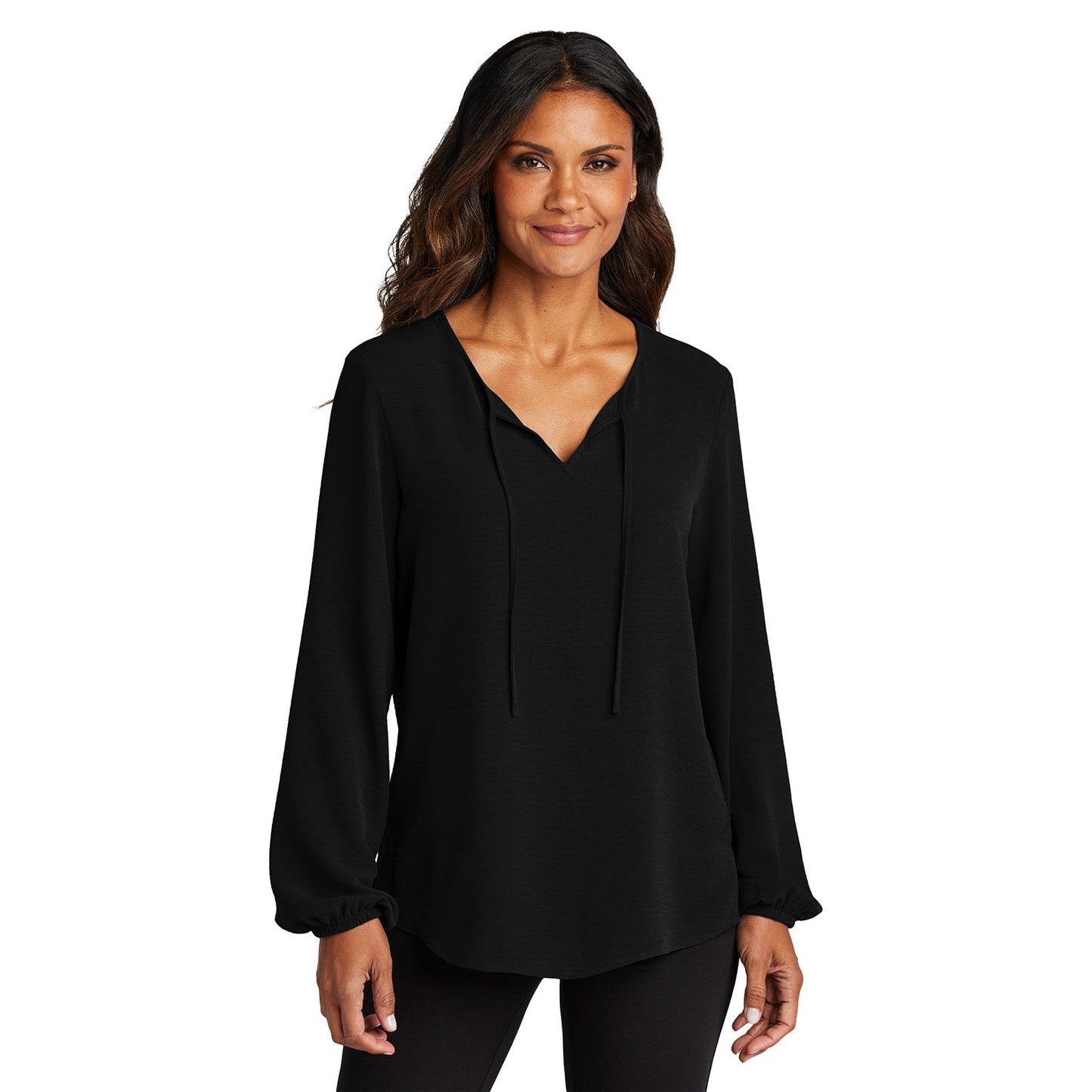 Aegean Blue Blouse - Port Authority - Chic Design