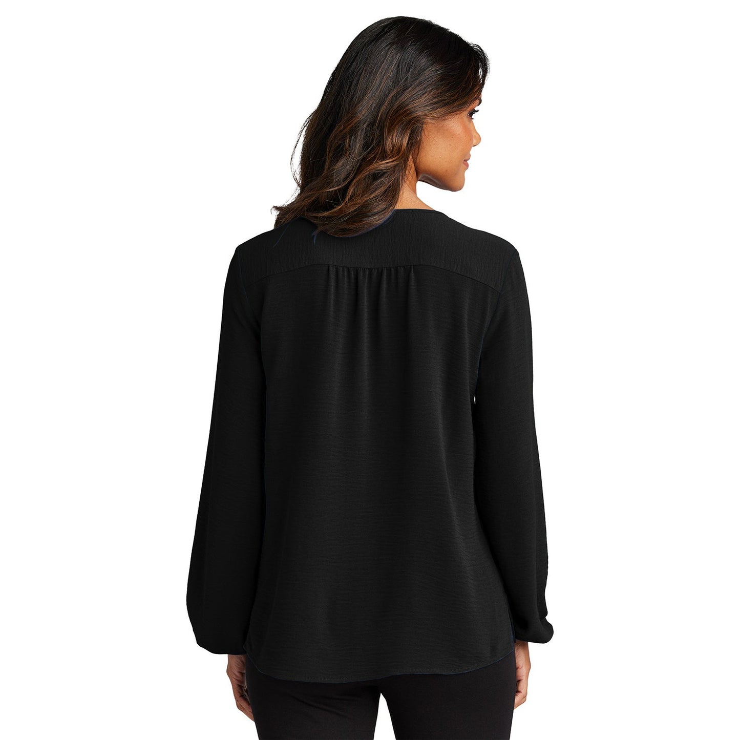 Aegean Blue Blouse - Port Authority - Chic Design