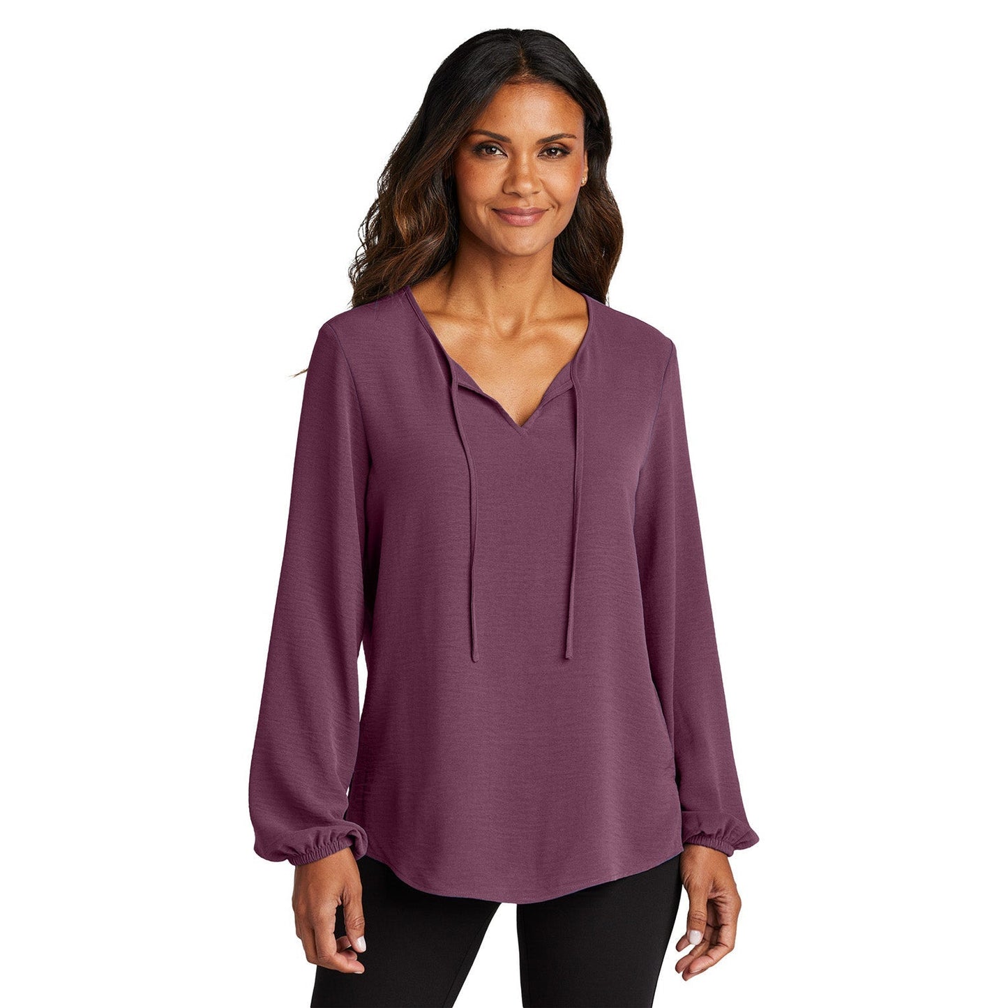 Aegean Blue Blouse - Port Authority - Chic Design