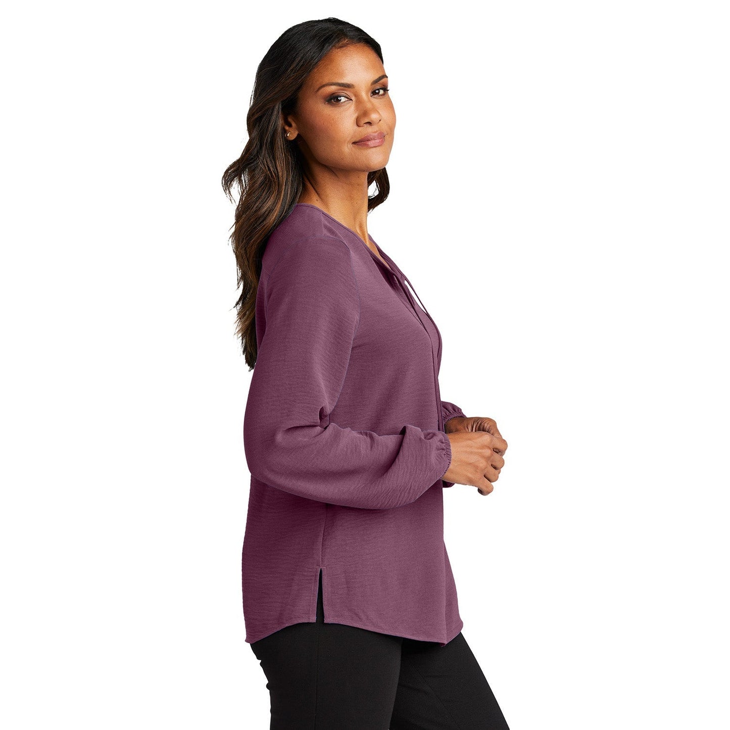 Aegean Blue Blouse - Port Authority - Chic Design