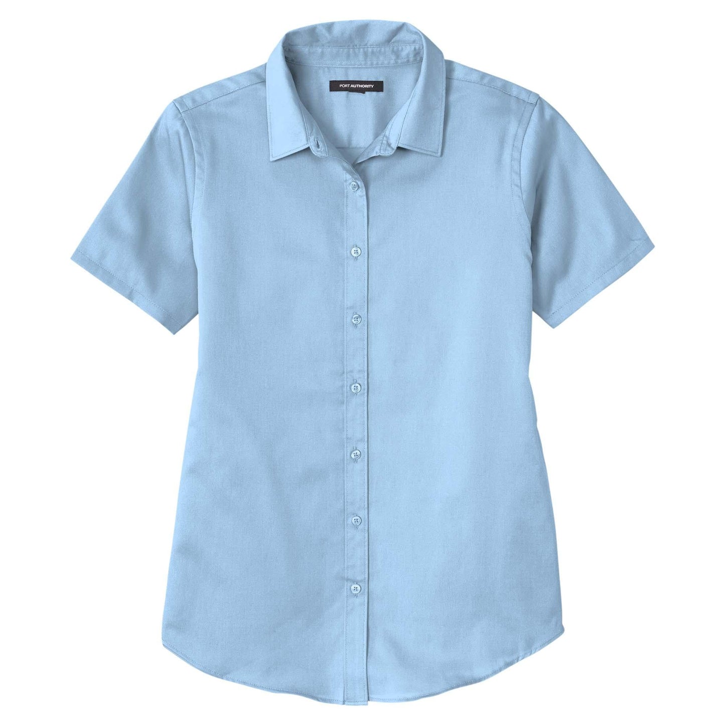 Burgundy Button Up Shirts - Port Authority - Soft Twill