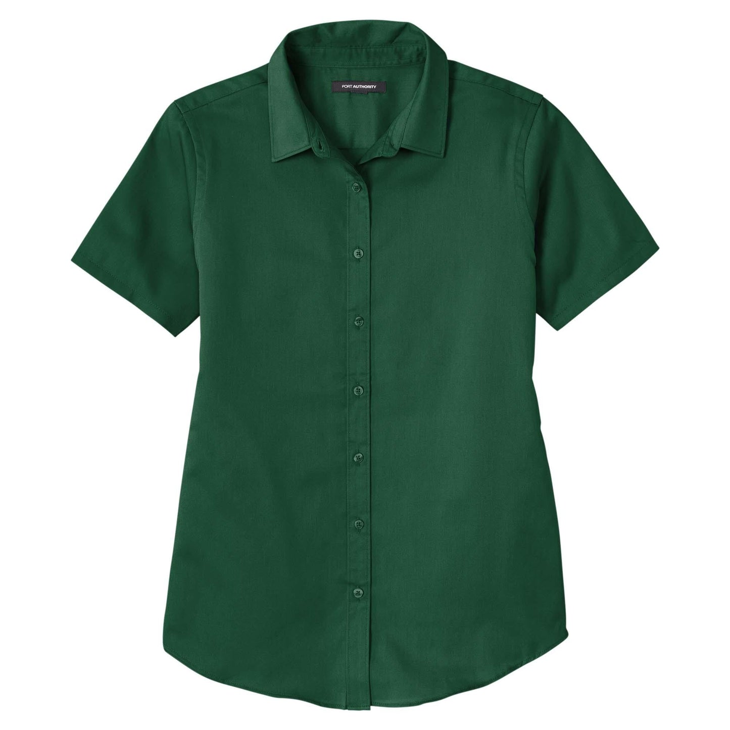 Burgundy Button Up Shirts - Port Authority - Soft Twill