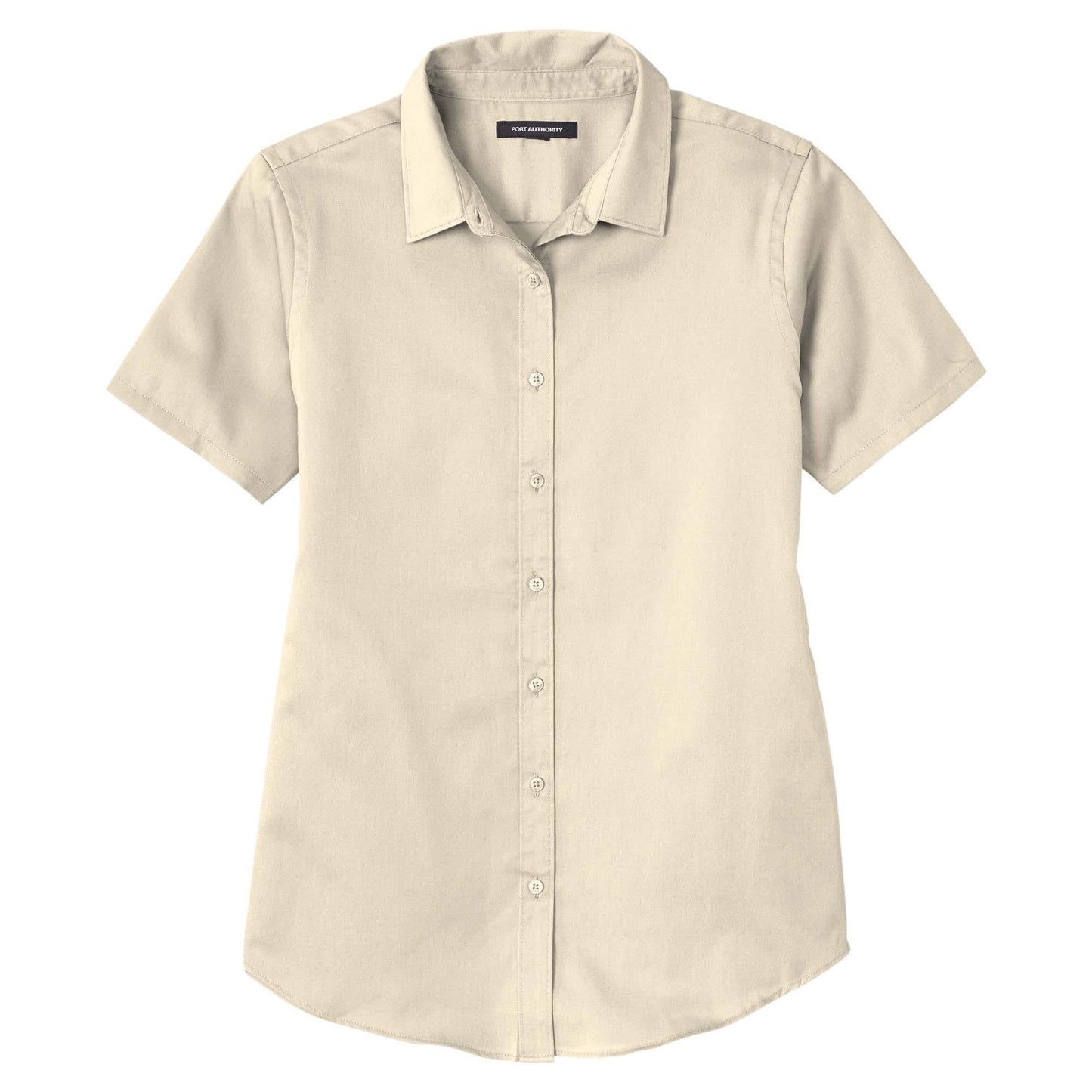 Burgundy Button Up Shirts - Port Authority - Soft Twill
