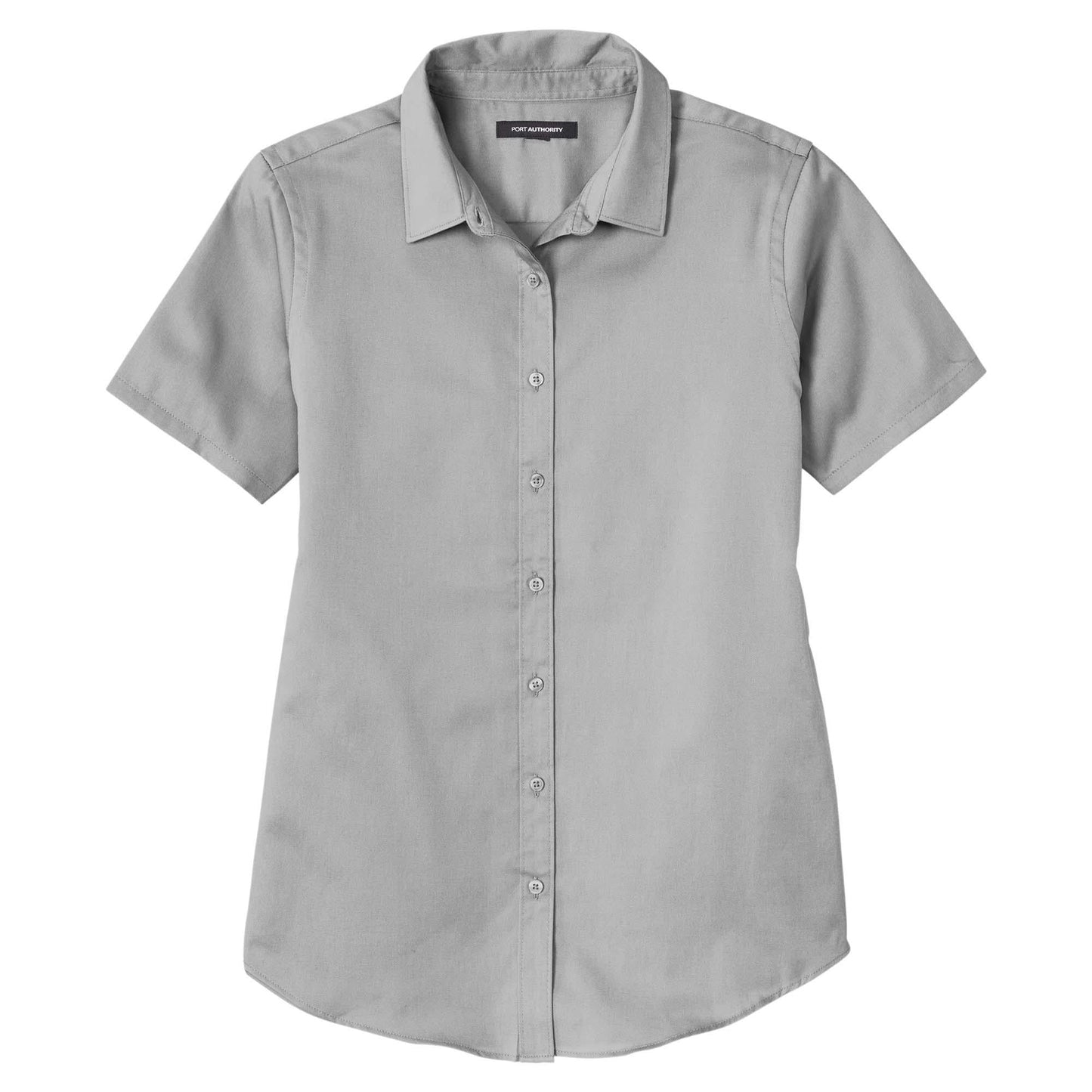 Burgundy Button Up Shirts - Port Authority - Soft Twill
