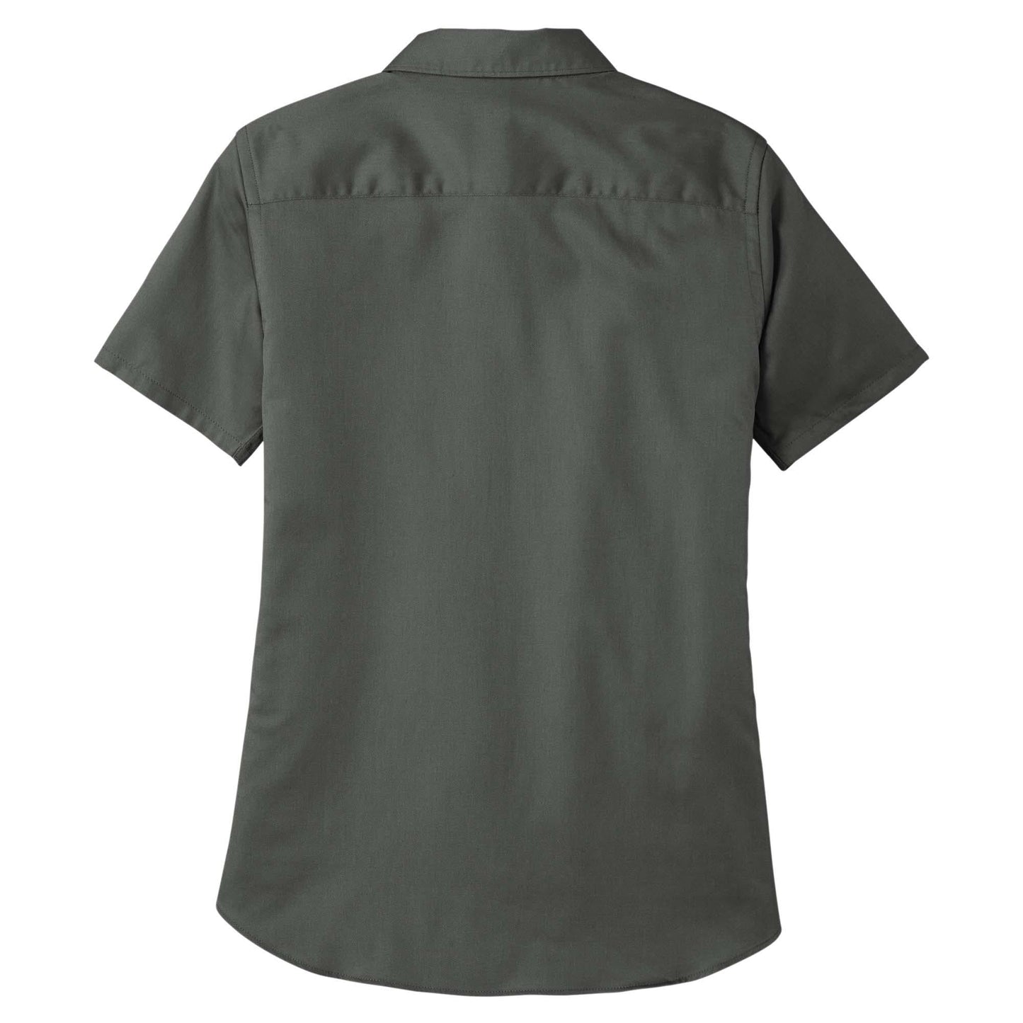 Burgundy Button Up Shirts - Port Authority - Soft Twill