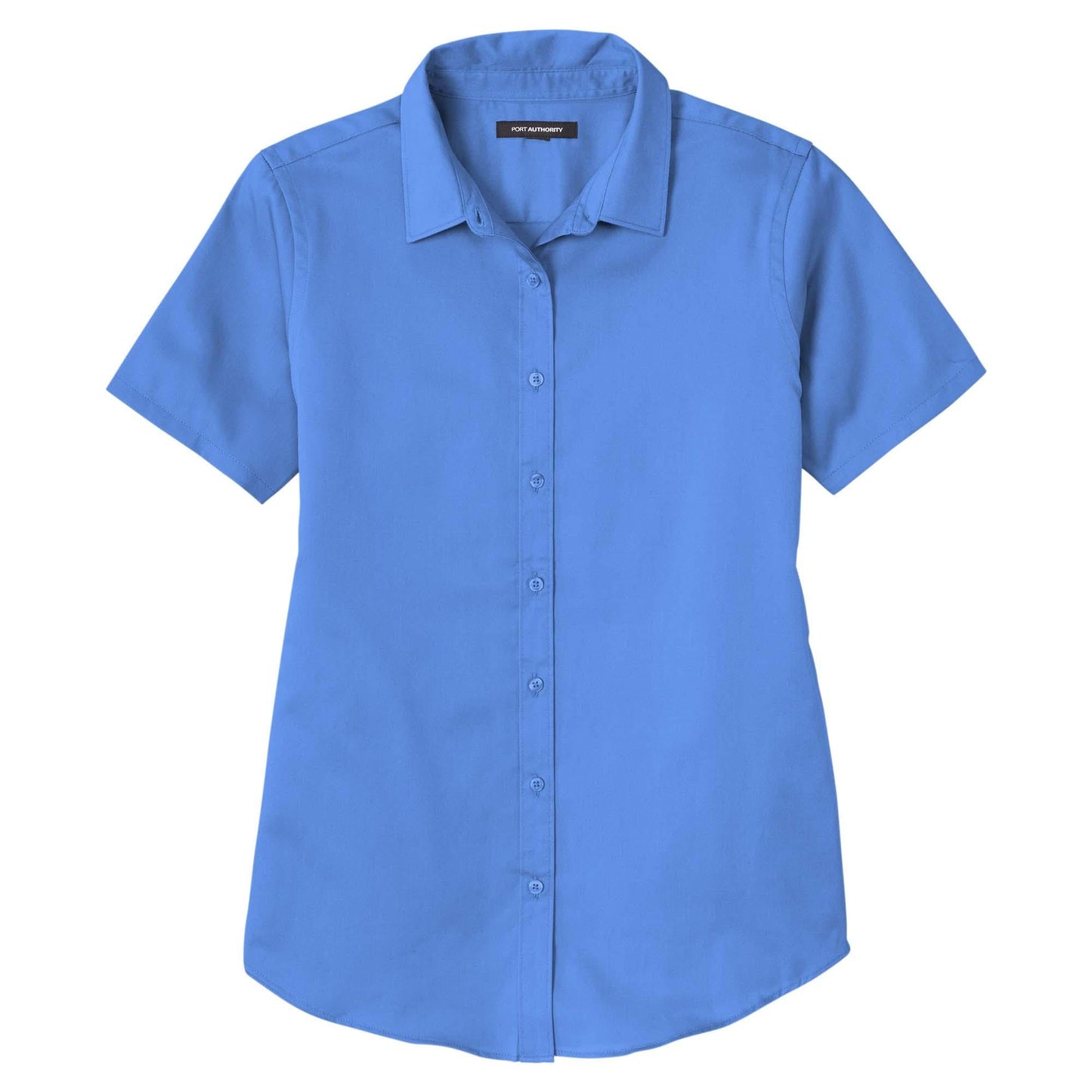 Burgundy Button Up Shirts - Port Authority - Soft Twill