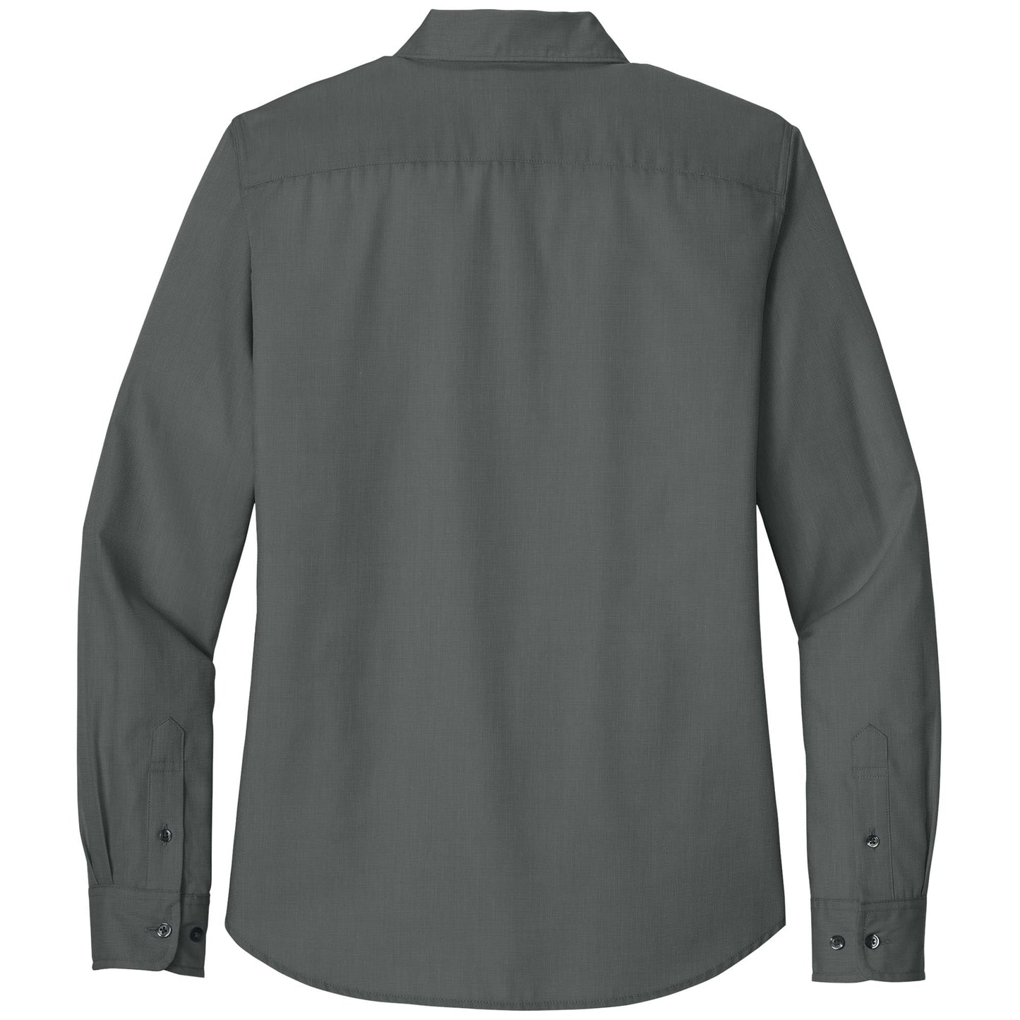 Deep Black Button Up Shirt - Port Authority - Easy Care