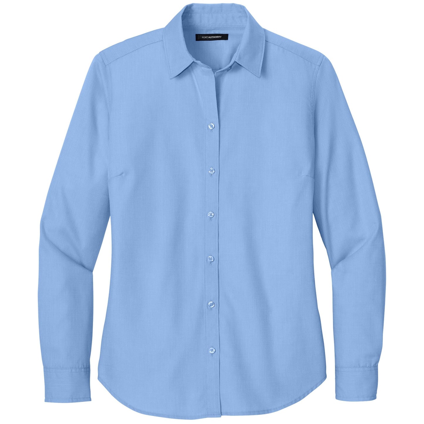Deep Black Button Up Shirt - Port Authority - Easy Care