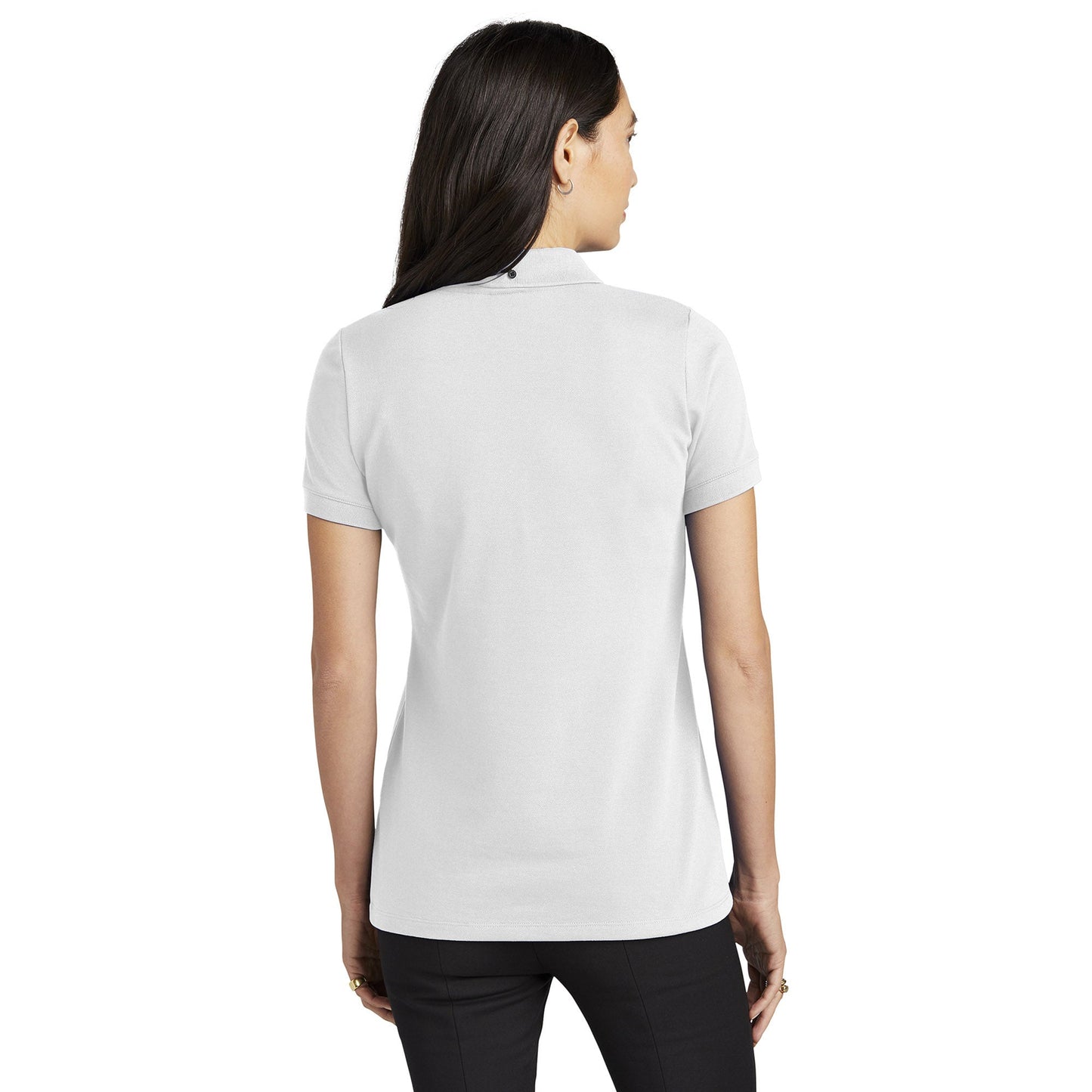 Deep Black Polo - Mercer+Mettle - Stretch Pique