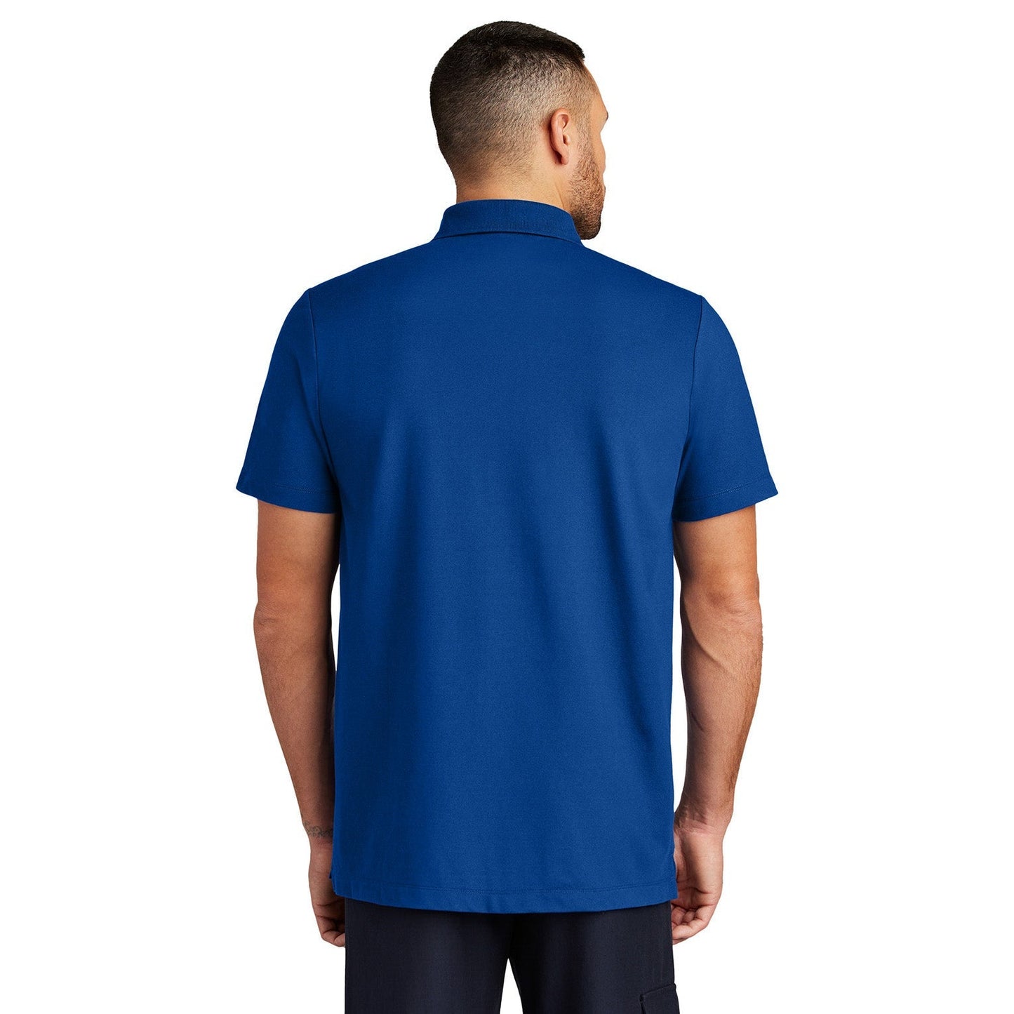 Deep Black Polo Shirt - Mercer+Mettle - Stretch Fabric