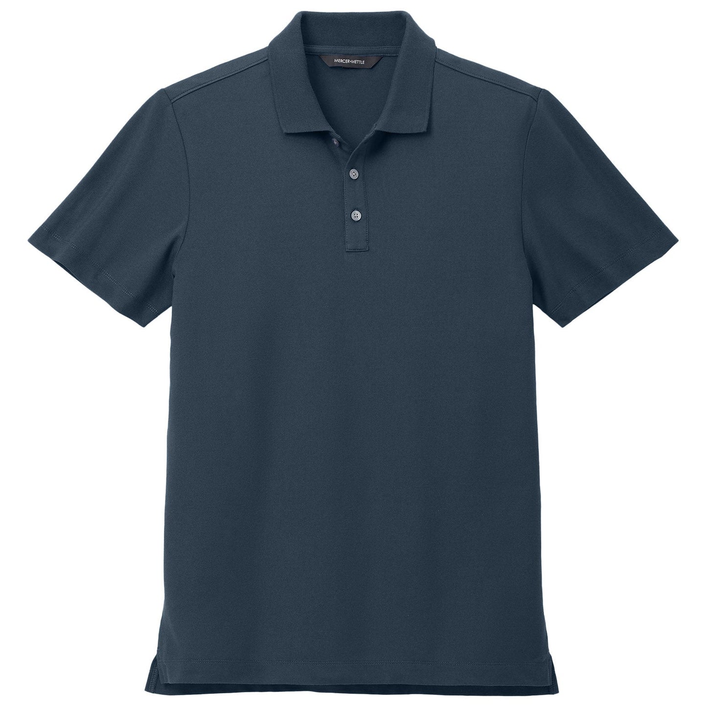 Deep Black Polo Shirt - Mercer+Mettle - Stretch Fabric