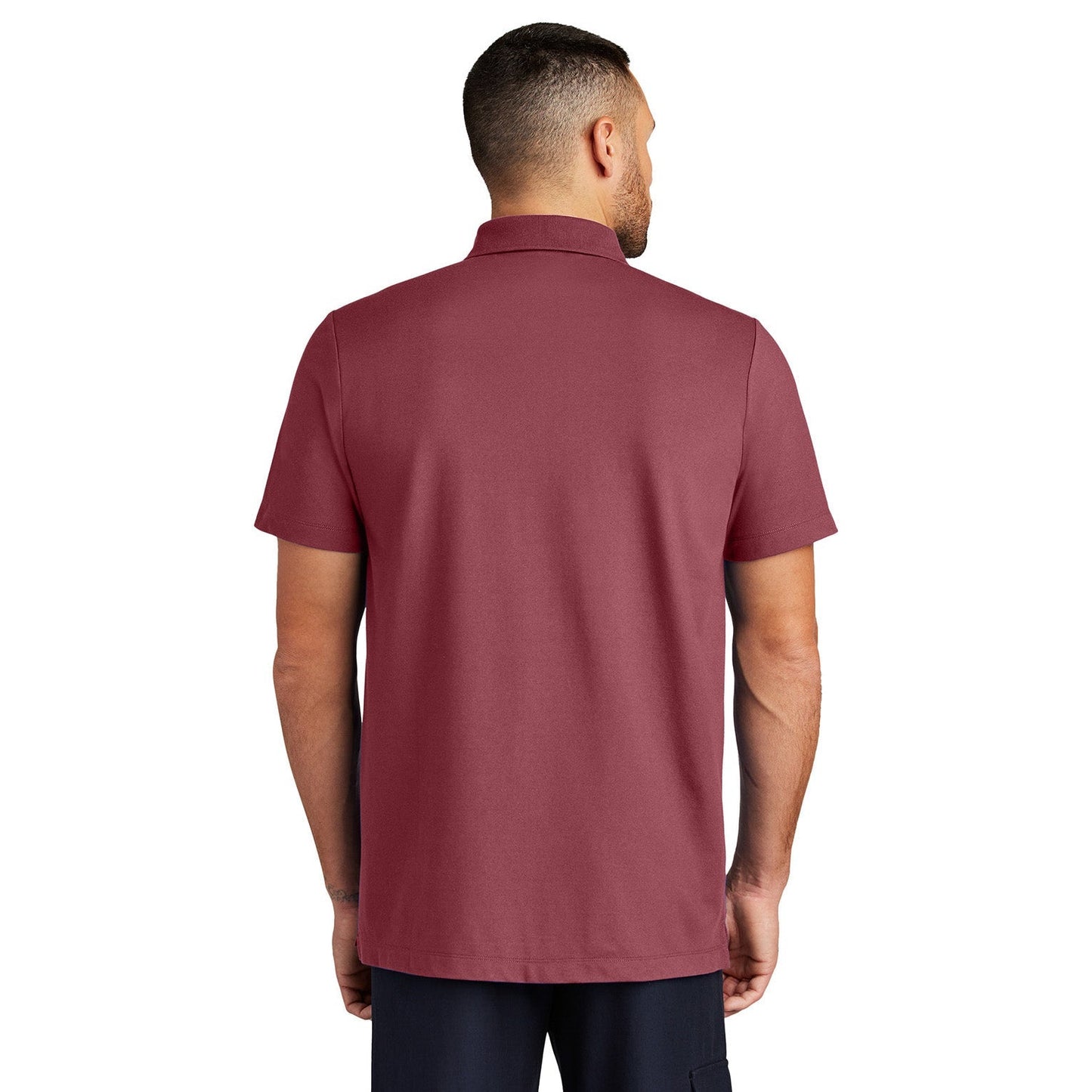 Deep Black Polo Shirt - Mercer+Mettle - Stretch Fabric
