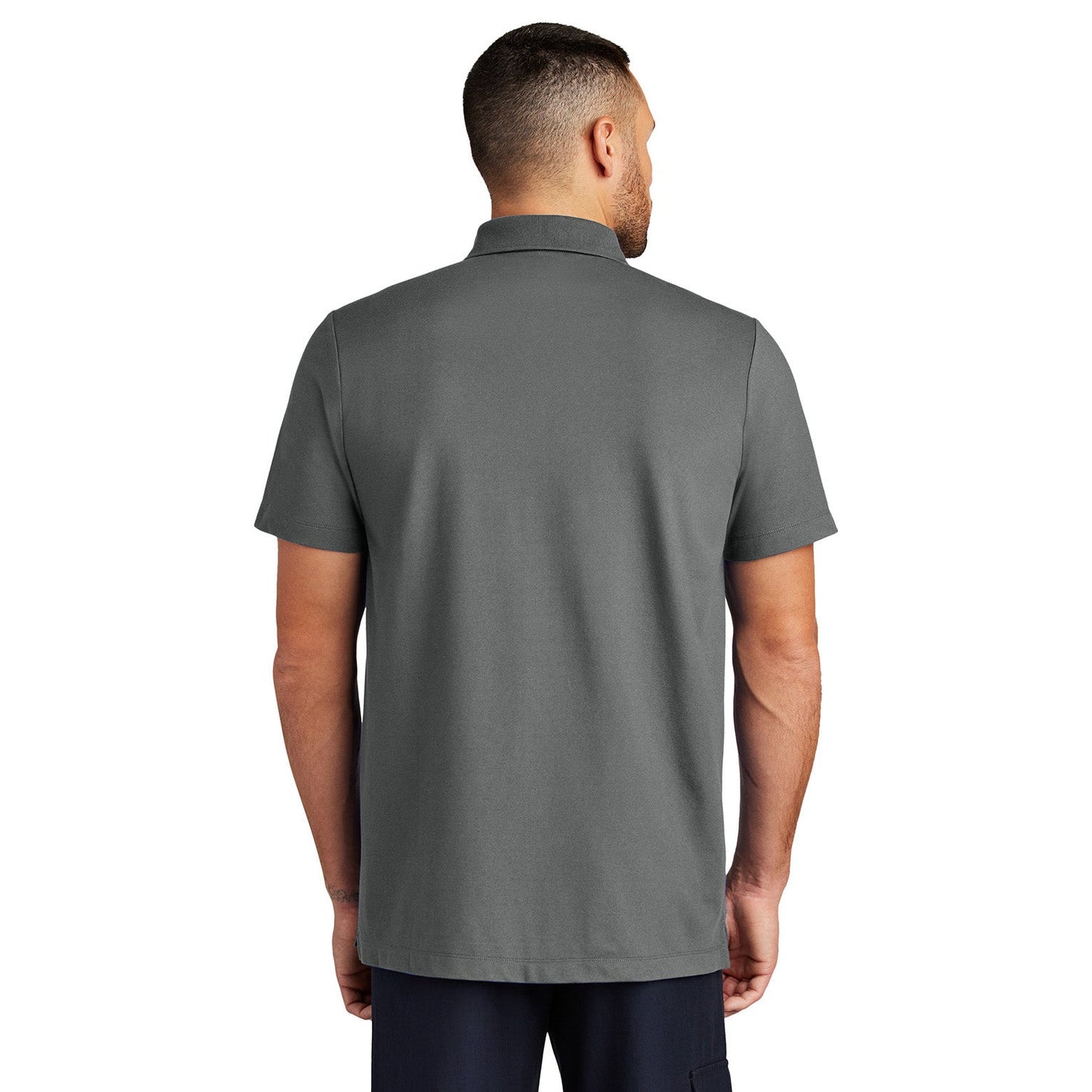 Deep Black Polo Shirt - Mercer+Mettle - Stretch Fabric