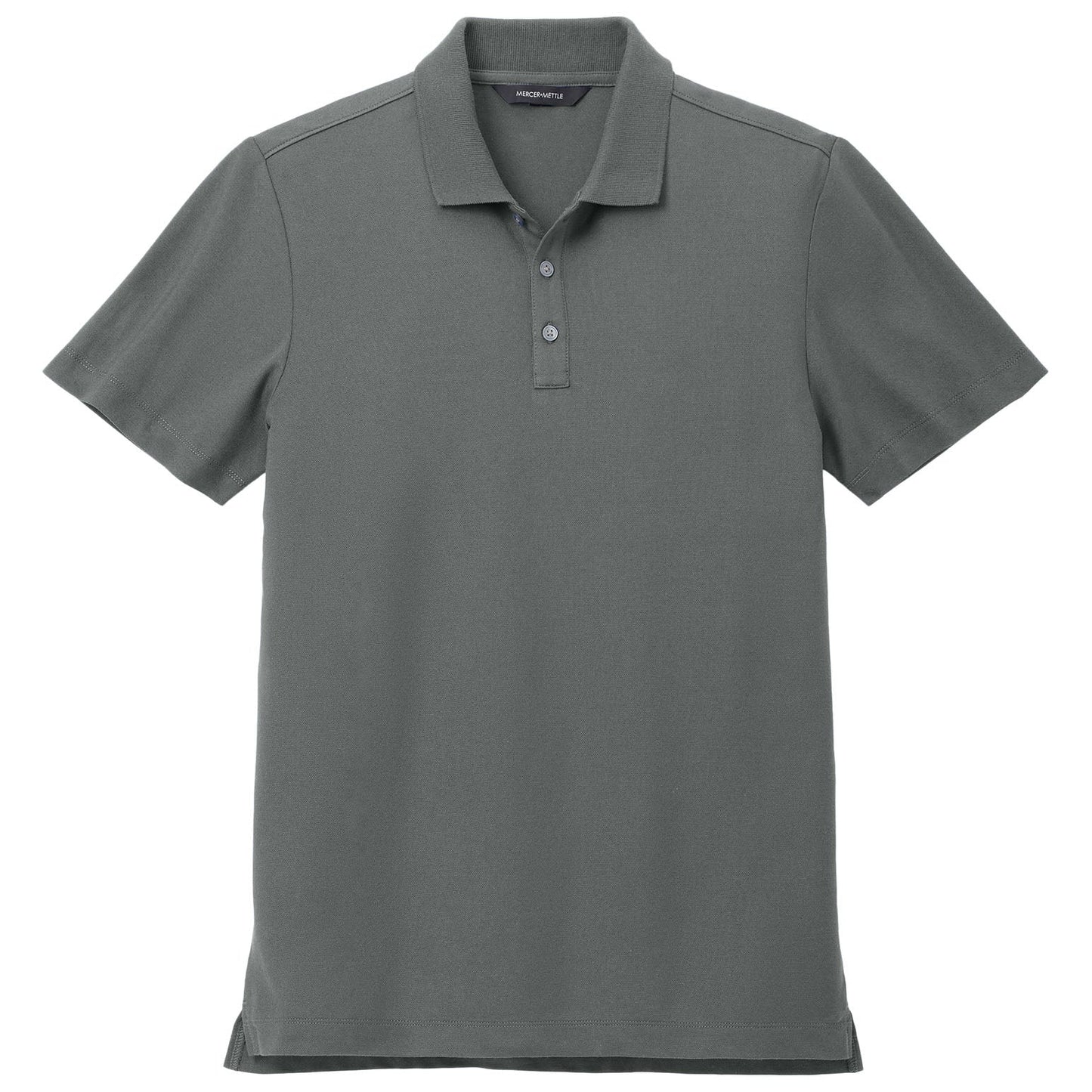 Deep Black Polo Shirt - Mercer+Mettle - Stretch Fabric