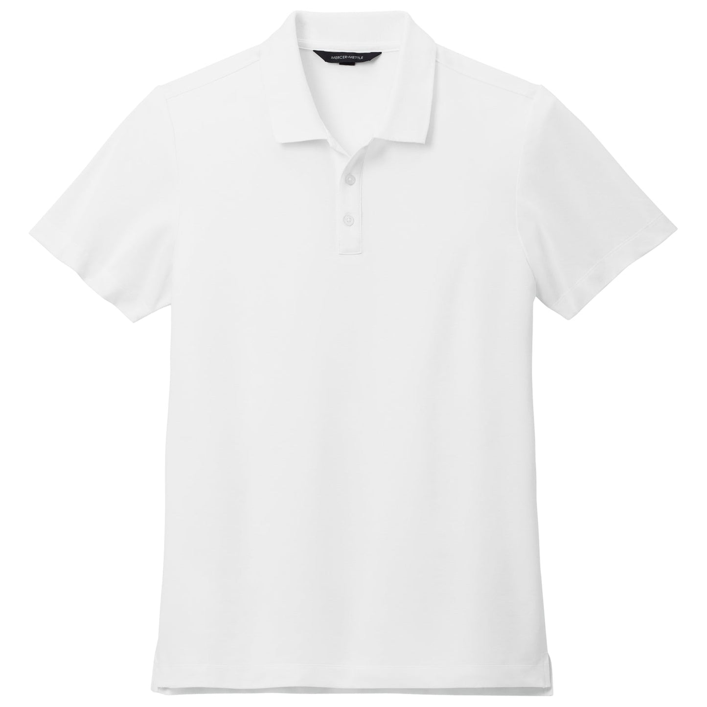 Deep Black Polo Shirt - Mercer+Mettle - Stretch Fabric