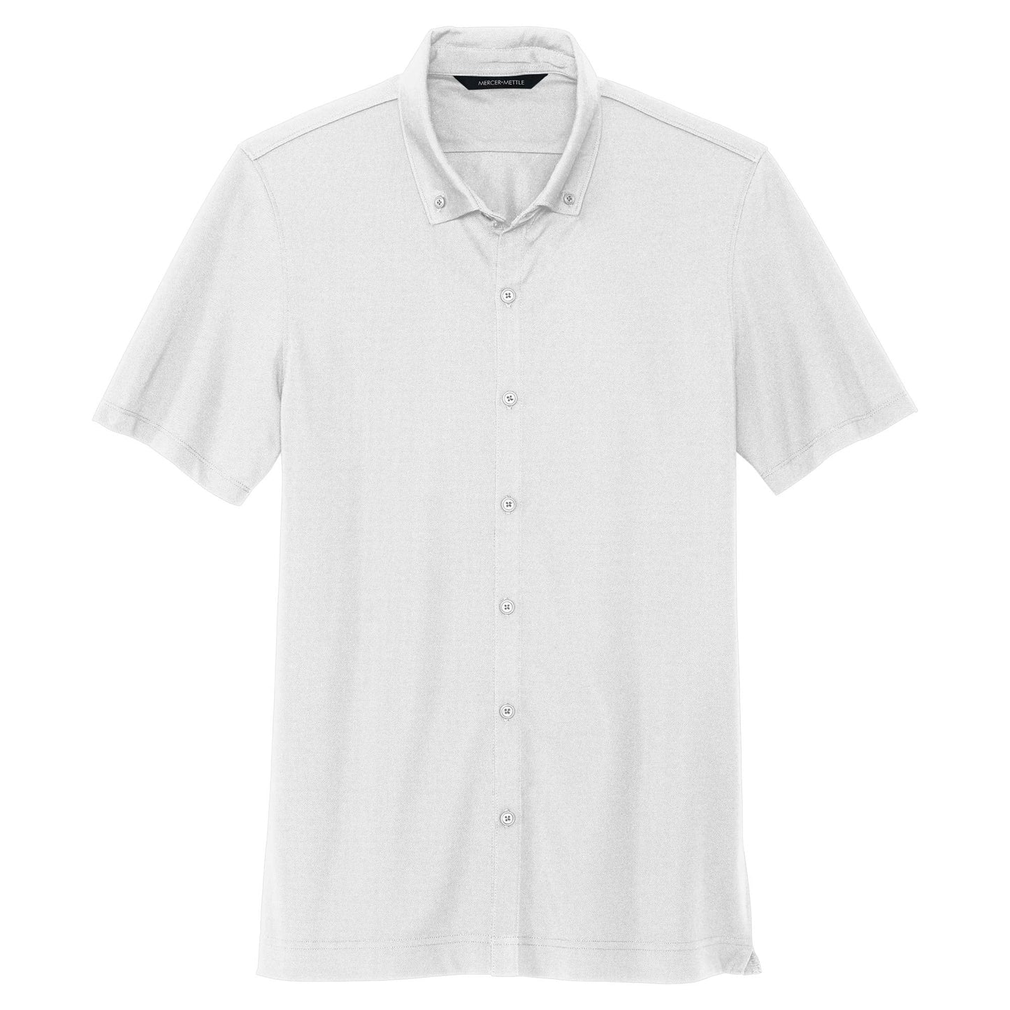 Deep Black Button Up Shirt - Mercer+Mettle - Stylish Fit