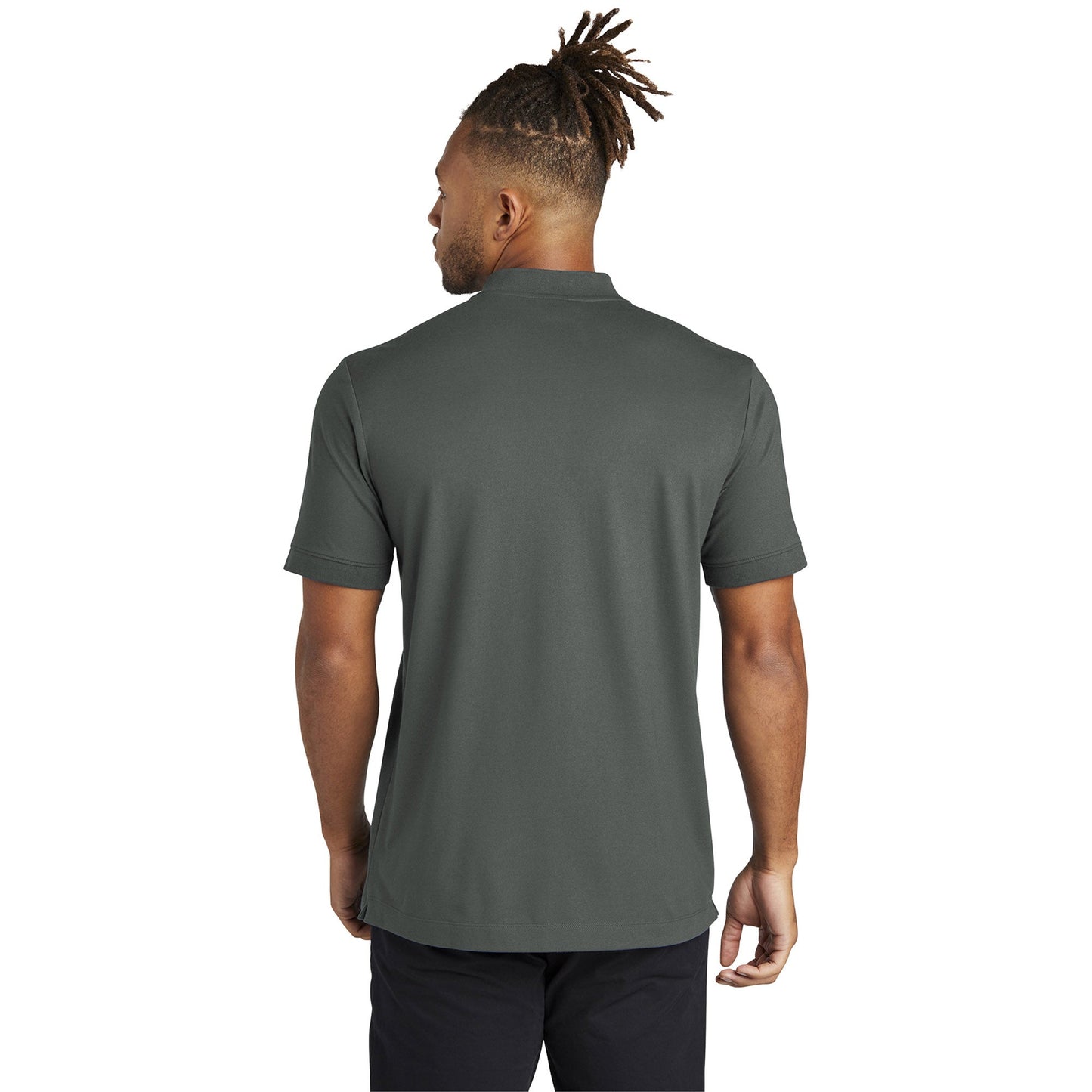 Deep Black Henley Shirt - Mercer+Mettle - Stretch Pique