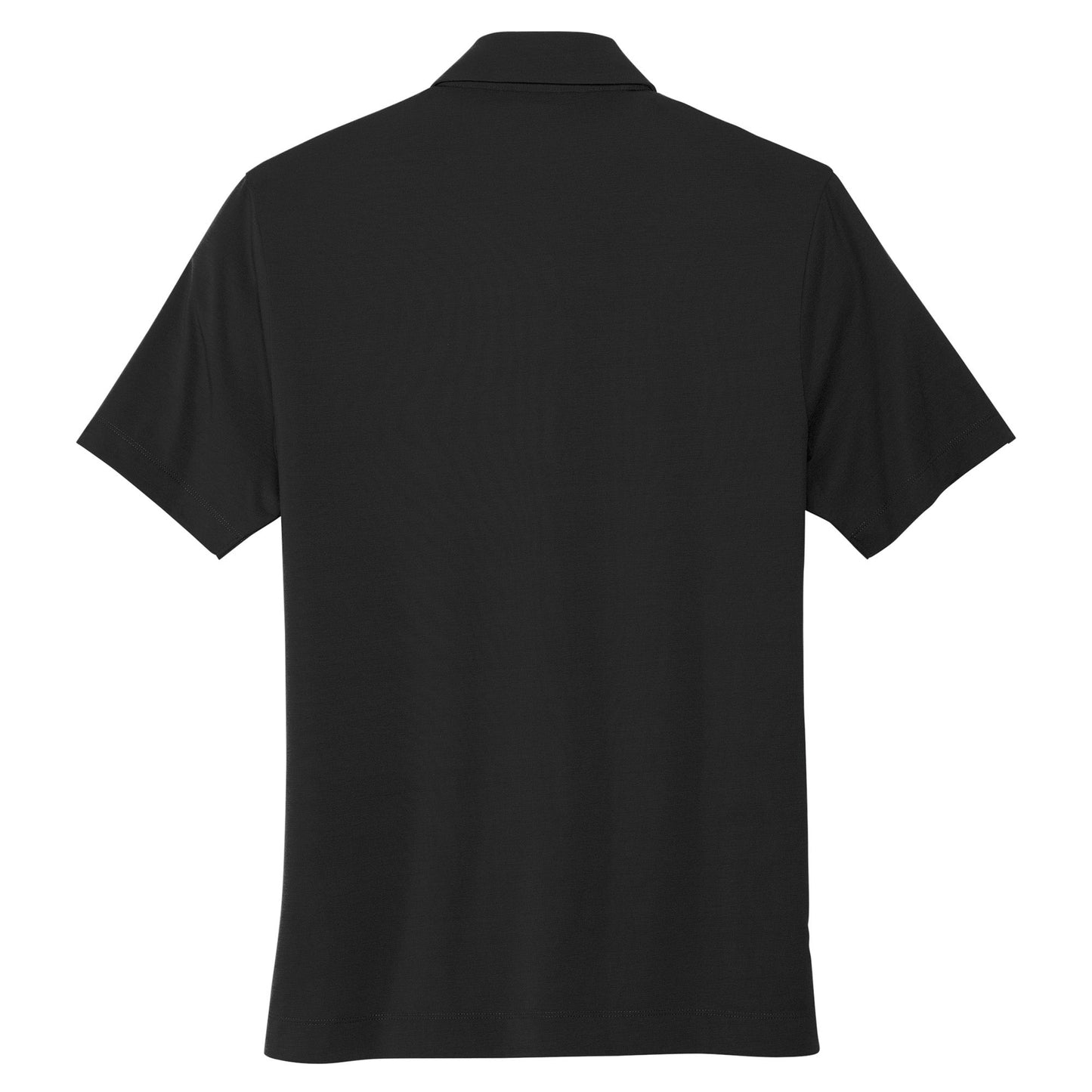 Deep Black Polo Shirt - Mercer+Mettle - Soft Jersey