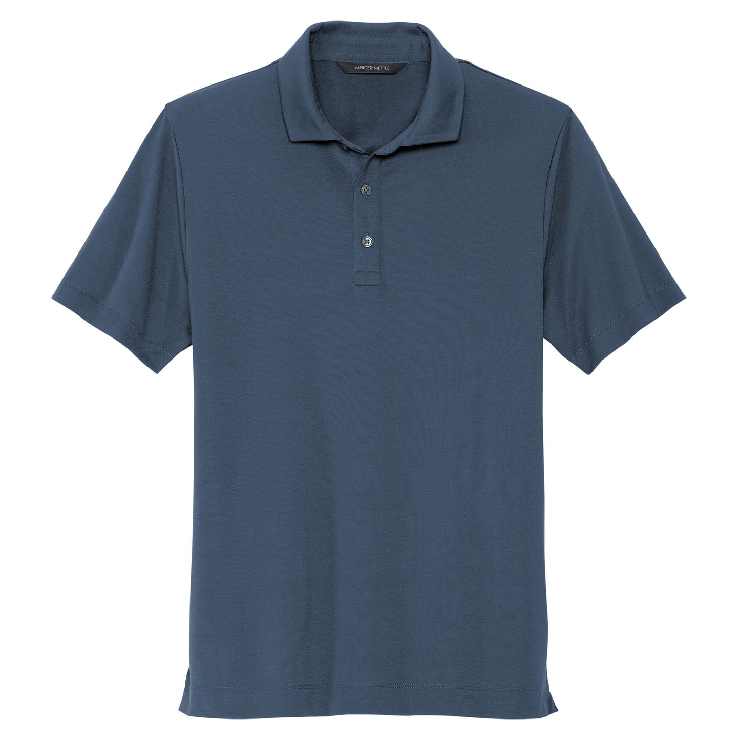 Deep Black Polo Shirt - Mercer+Mettle - Soft Jersey
