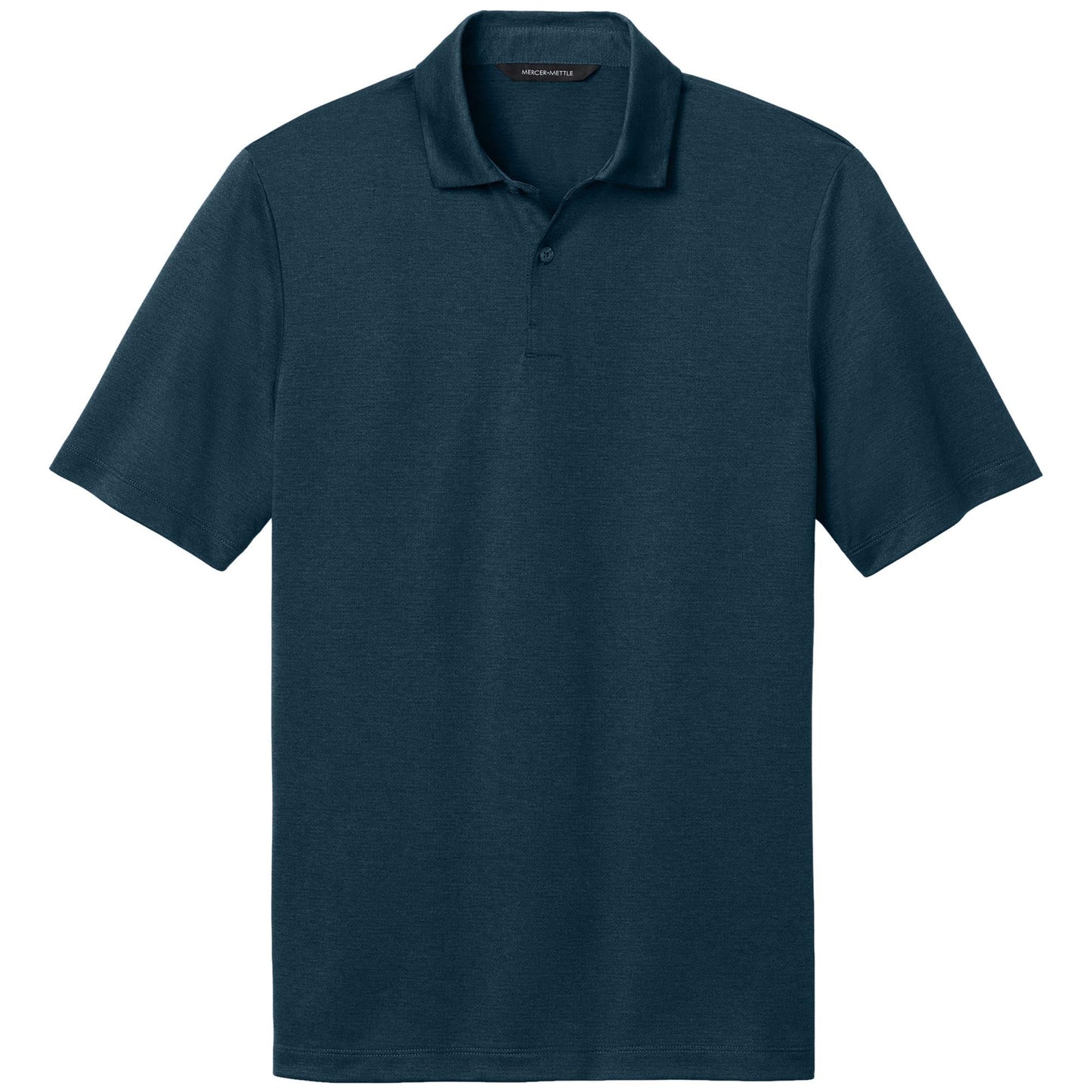 Deep Black Polo Shirt - Mercer+Mettle - Sustainable Fabric