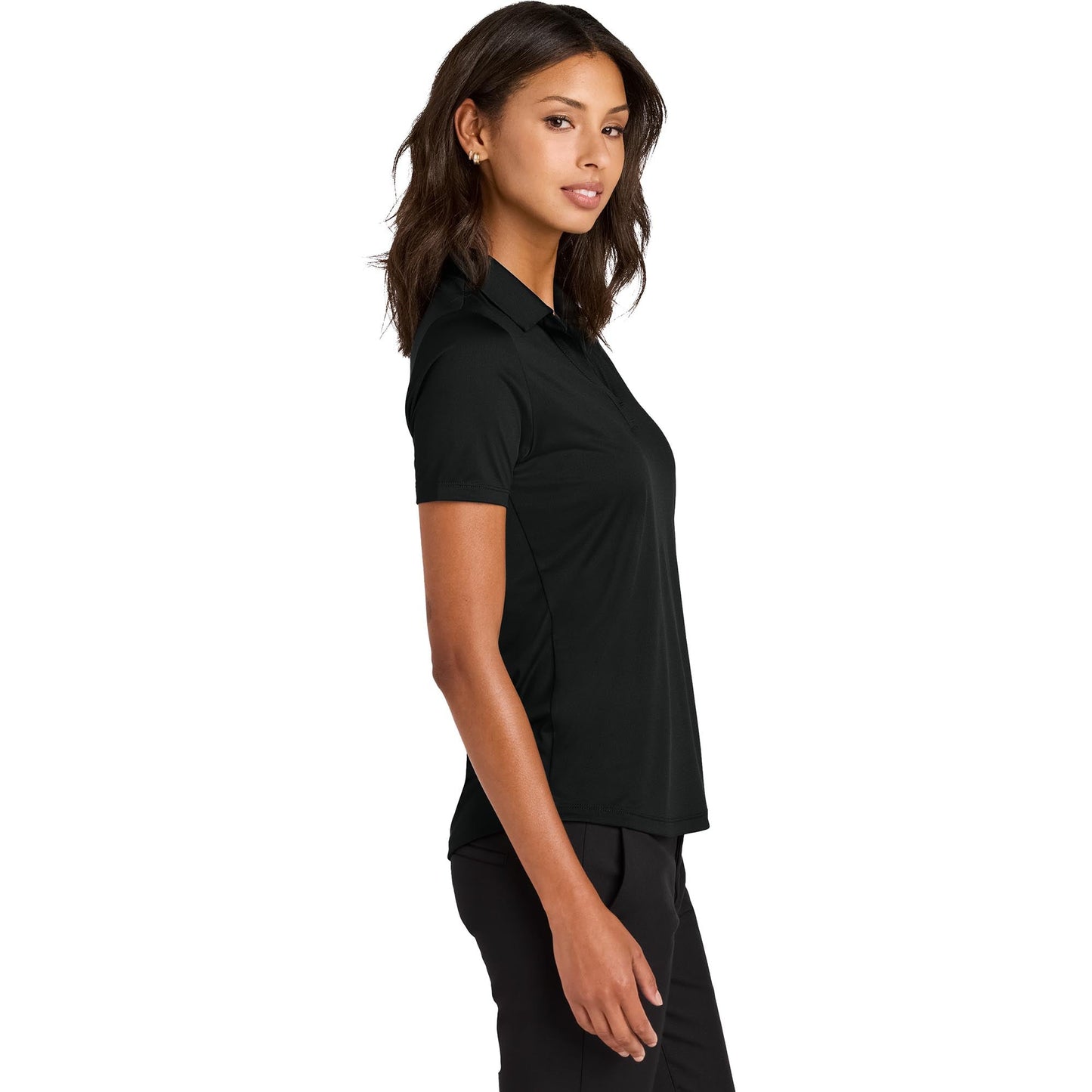 Deep Black Polo Shirts - Mercer+Mettle - Eco-Friendly