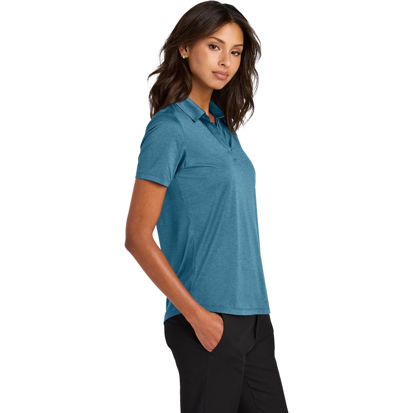 Deep Black Polo Shirts - Mercer+Mettle - Eco-Friendly