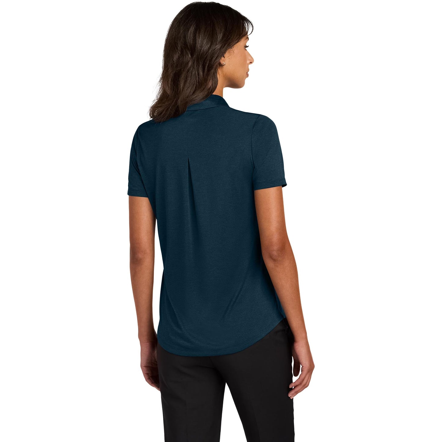 Deep Black Polo Shirts - Mercer+Mettle - Eco-Friendly