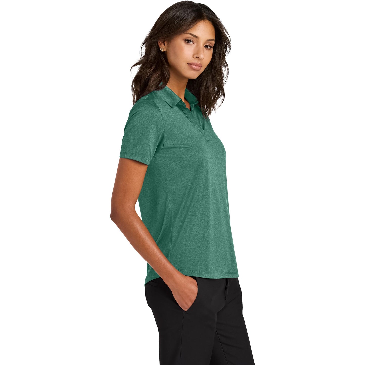 Deep Black Polo Shirts - Mercer+Mettle - Eco-Friendly
