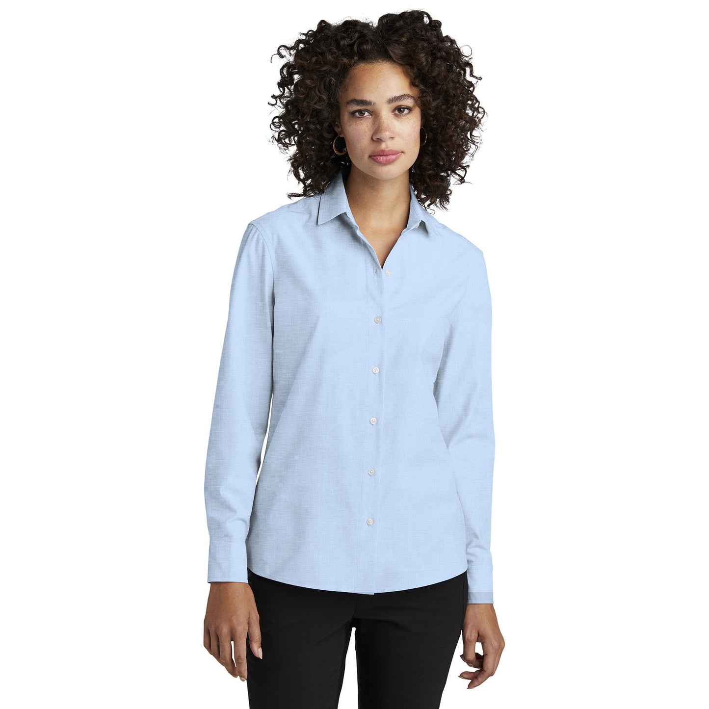 Deep Black Button Up Shirts - Mercer+Mettle - Stylish Woven