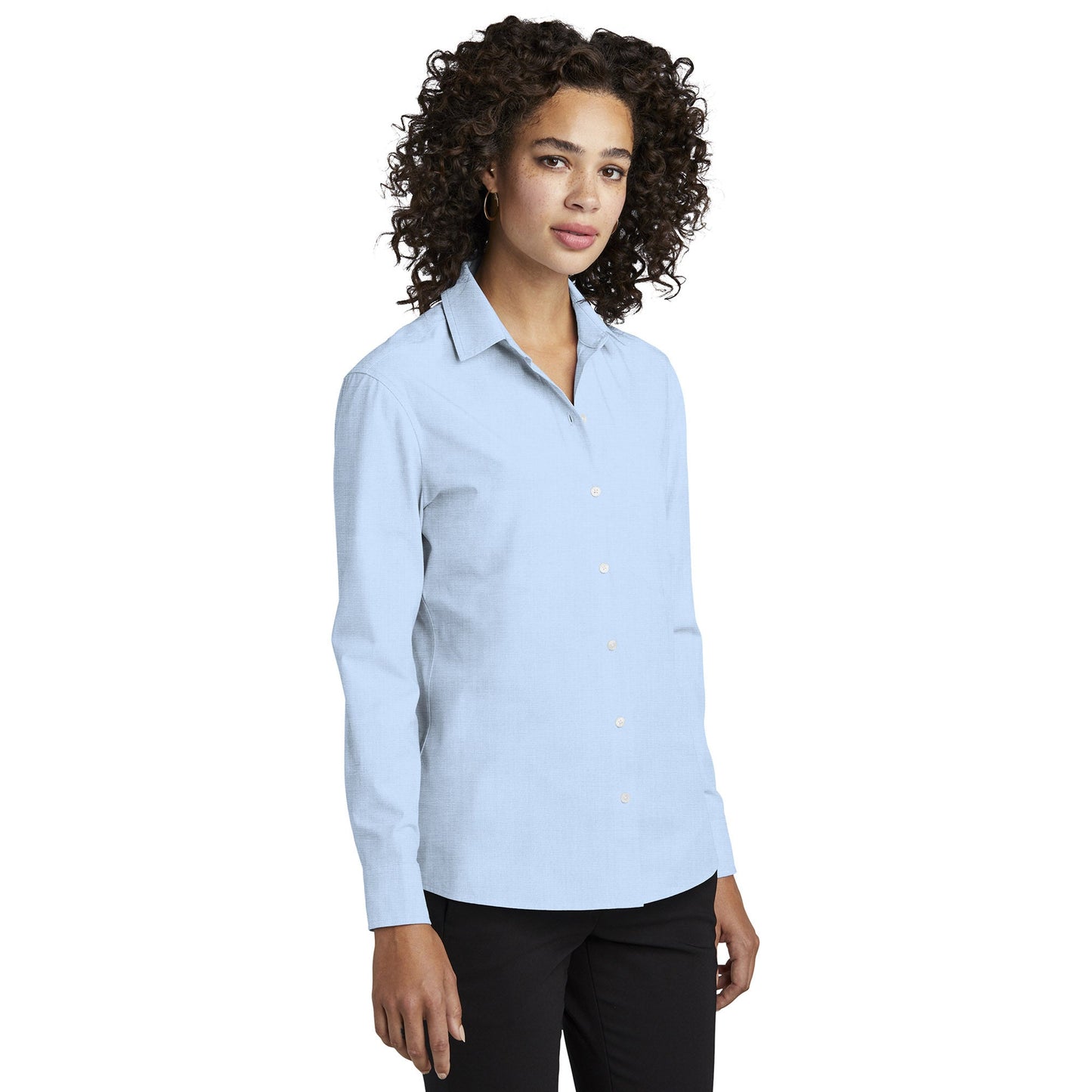 Deep Black Button Up Shirts - Mercer+Mettle - Stylish Woven