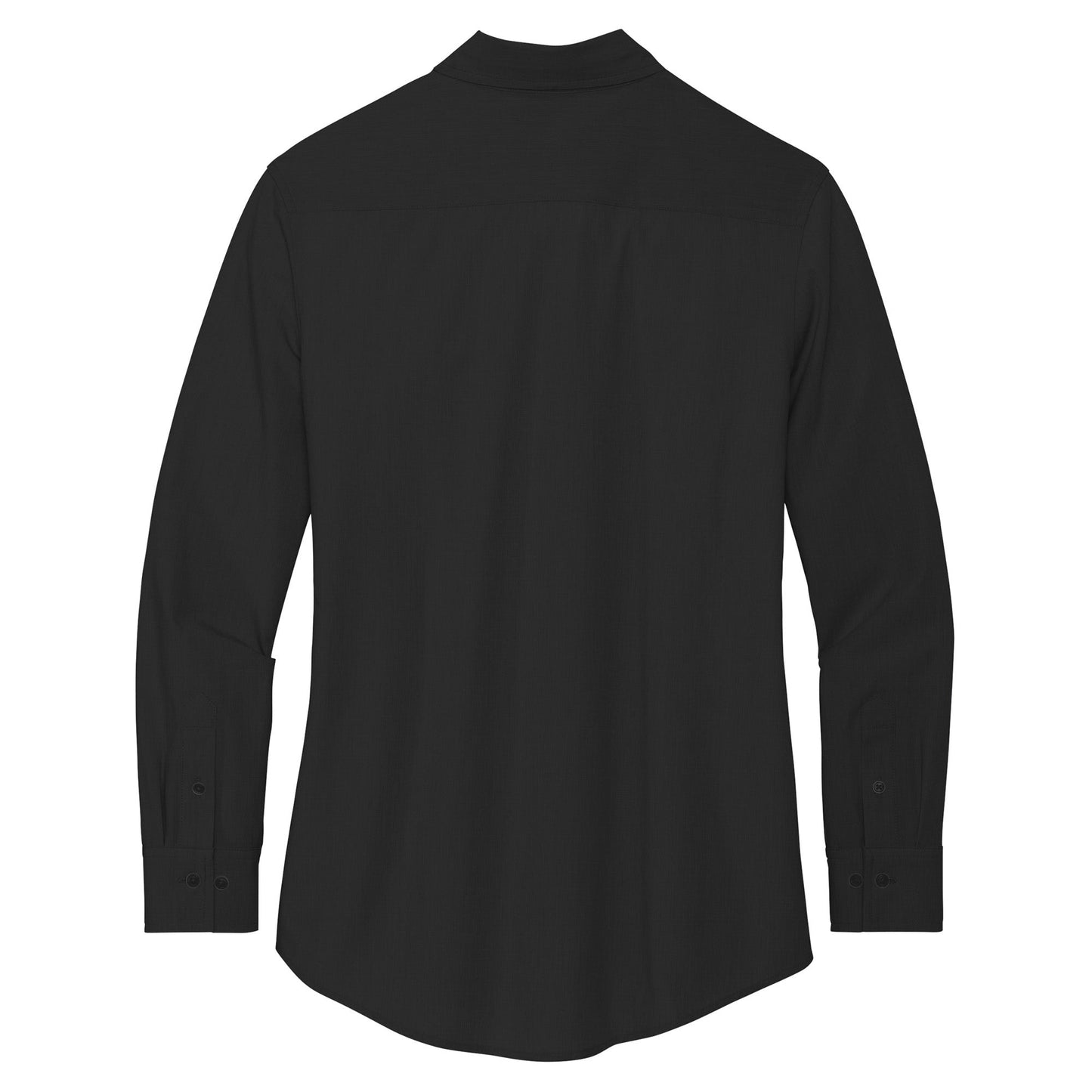 Deep Black Button Up Shirts - Mercer+Mettle - Stylish Woven