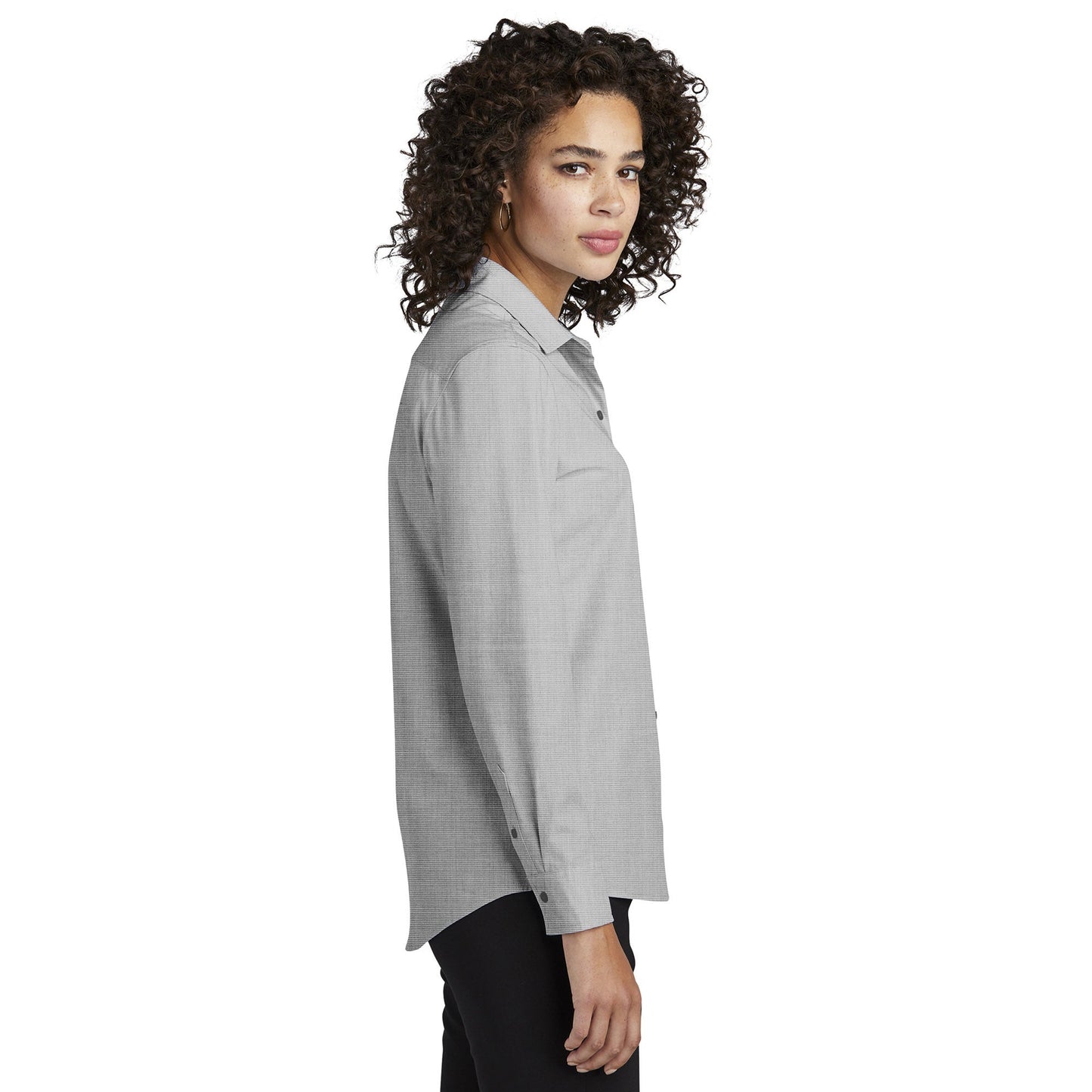 Deep Black Button Up Shirts - Mercer+Mettle - Stylish Woven