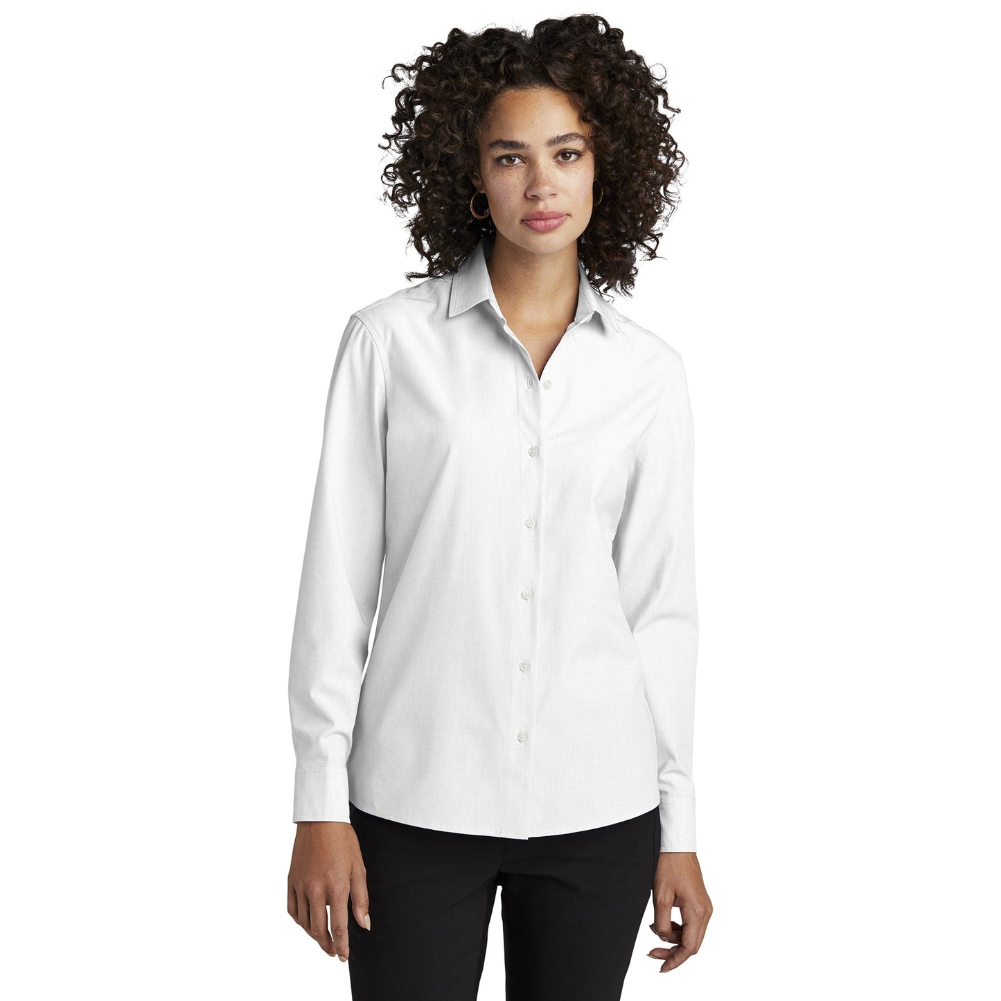 Deep Black Button Up Shirts - Mercer+Mettle - Stylish Woven