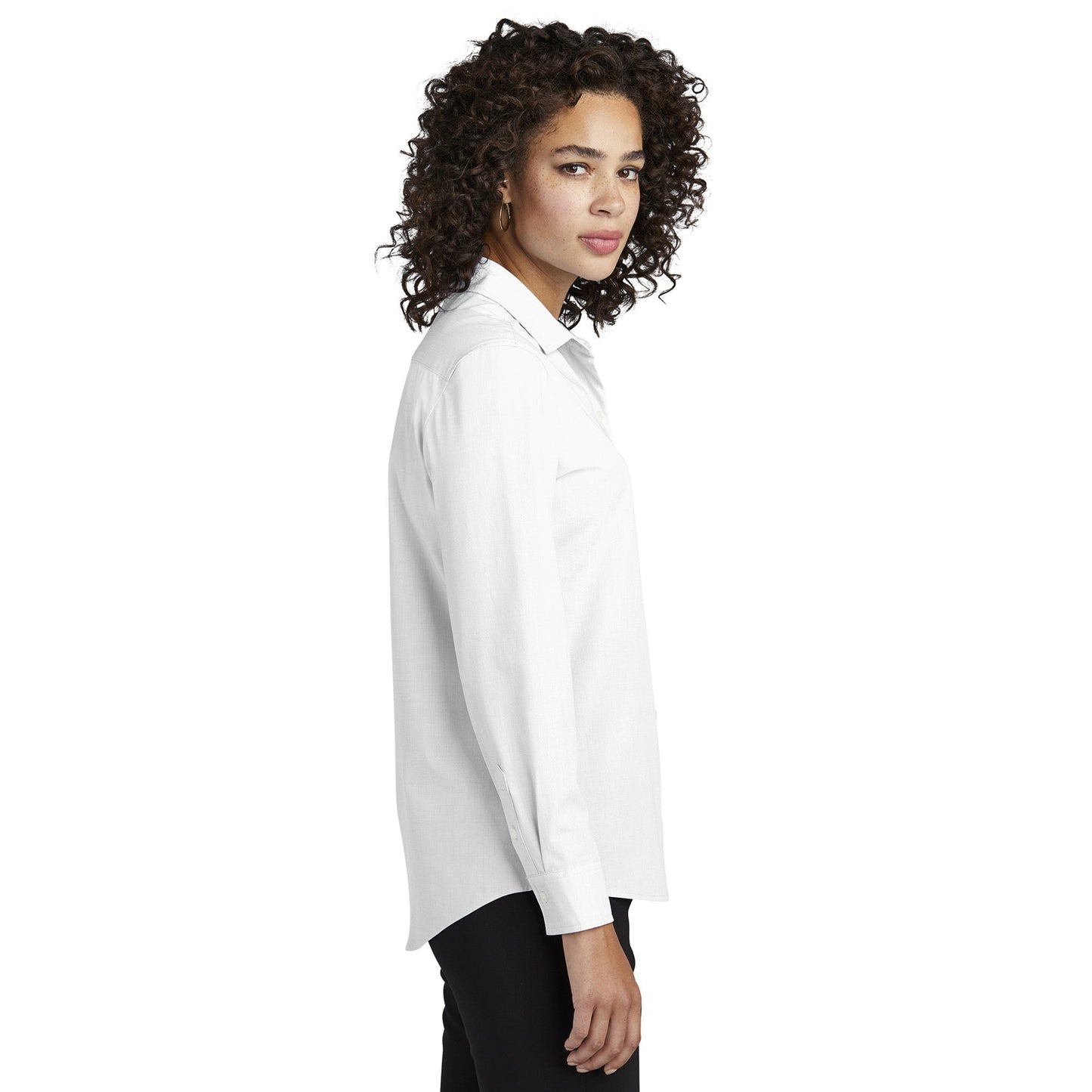Deep Black Button Up Shirts - Mercer+Mettle - Stylish Woven