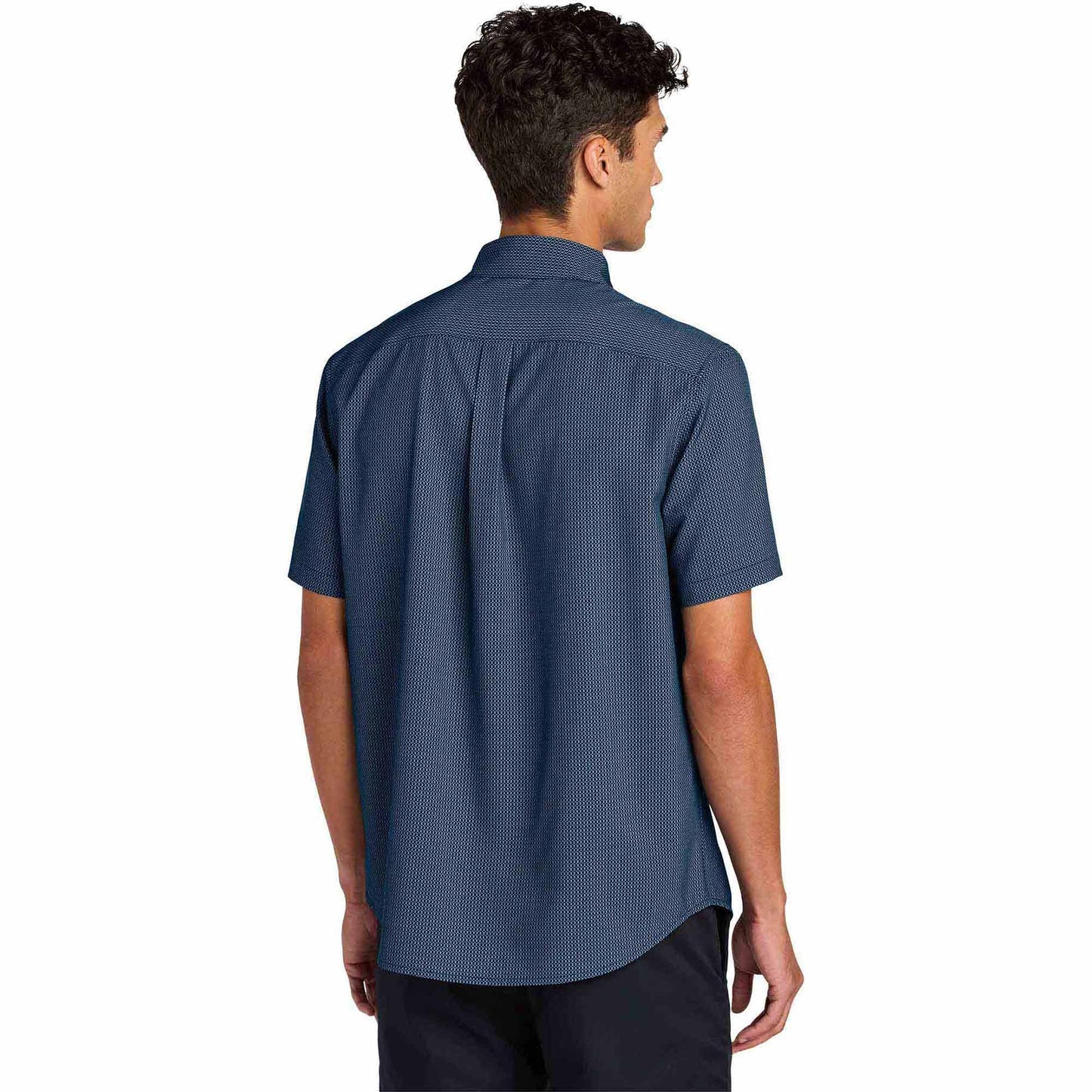 Deep Black Button Up Shirt - Mercer+Mettle - Stylish Tech