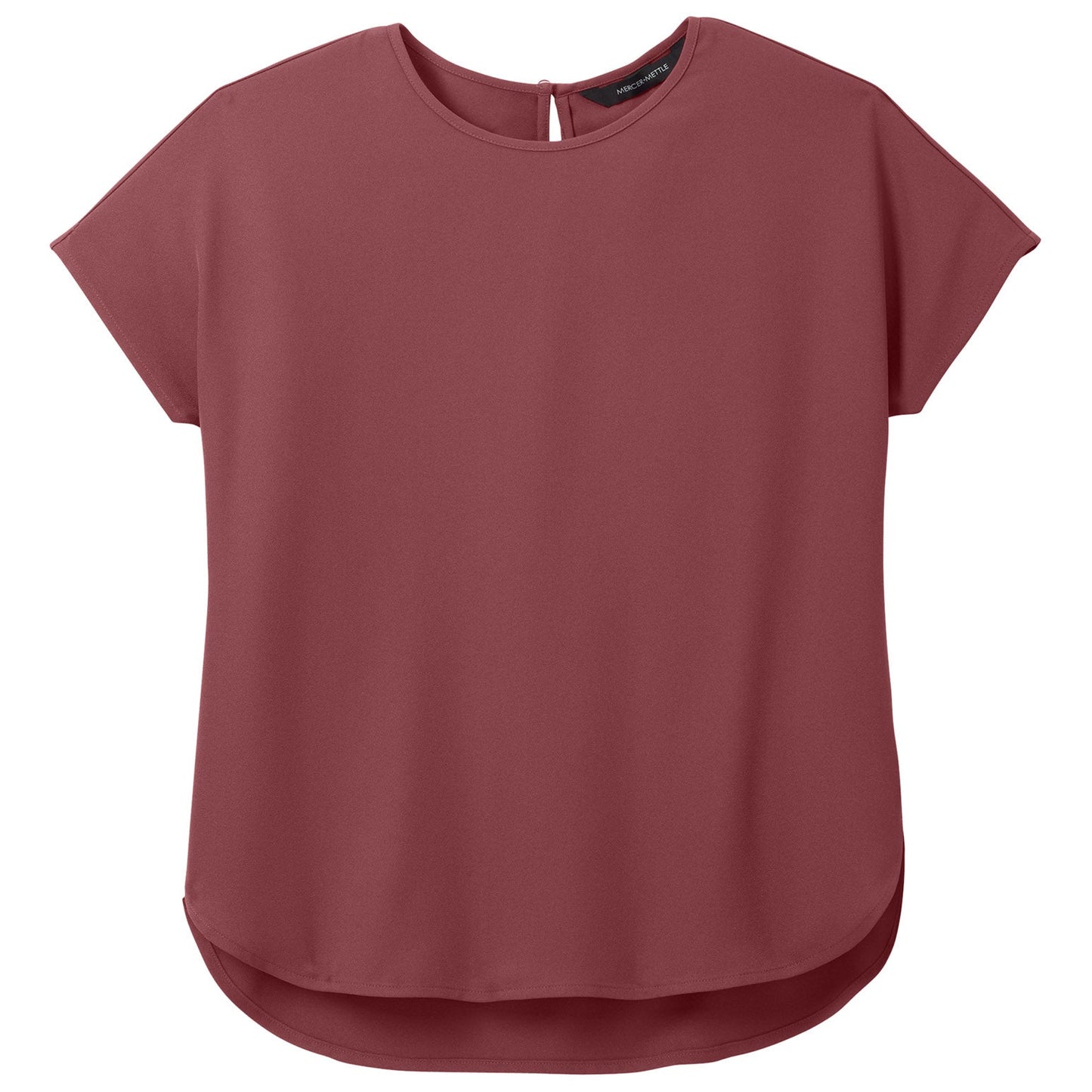 Deep Black Blouse - Mercer+Mettle - Elegant Stretch Crepe