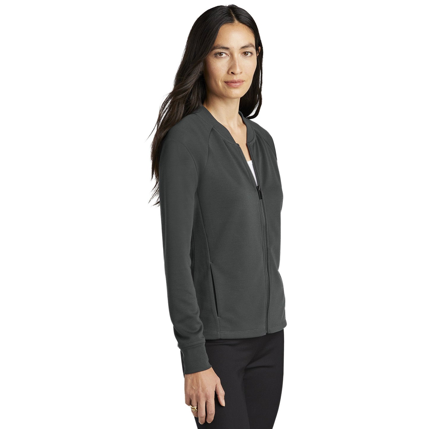 Deep Black Jackets - Mercer+Mettle - Stylish Bomber